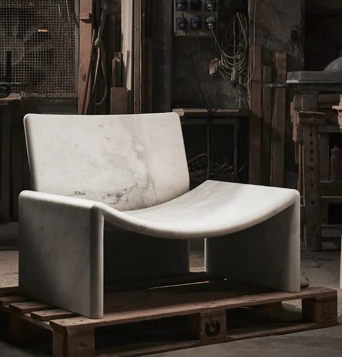 ASTON MARTIN HOME | V263 MARBLE ARMCHAIR | $28,100 - Image 2