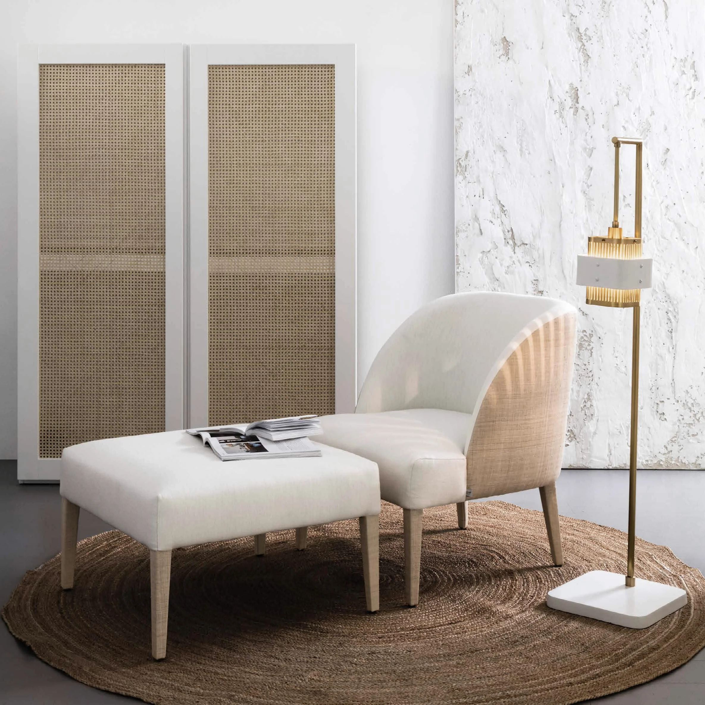 COLETTE RAFIA LOUNGE CHAIR - from $3,420.00 - Image 1