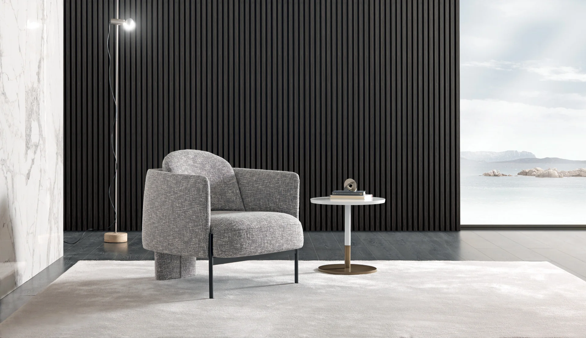 MISURAEMME | VIRGIN EASY CHAIR WITH ARMREST | $9,730.00 - Image 2