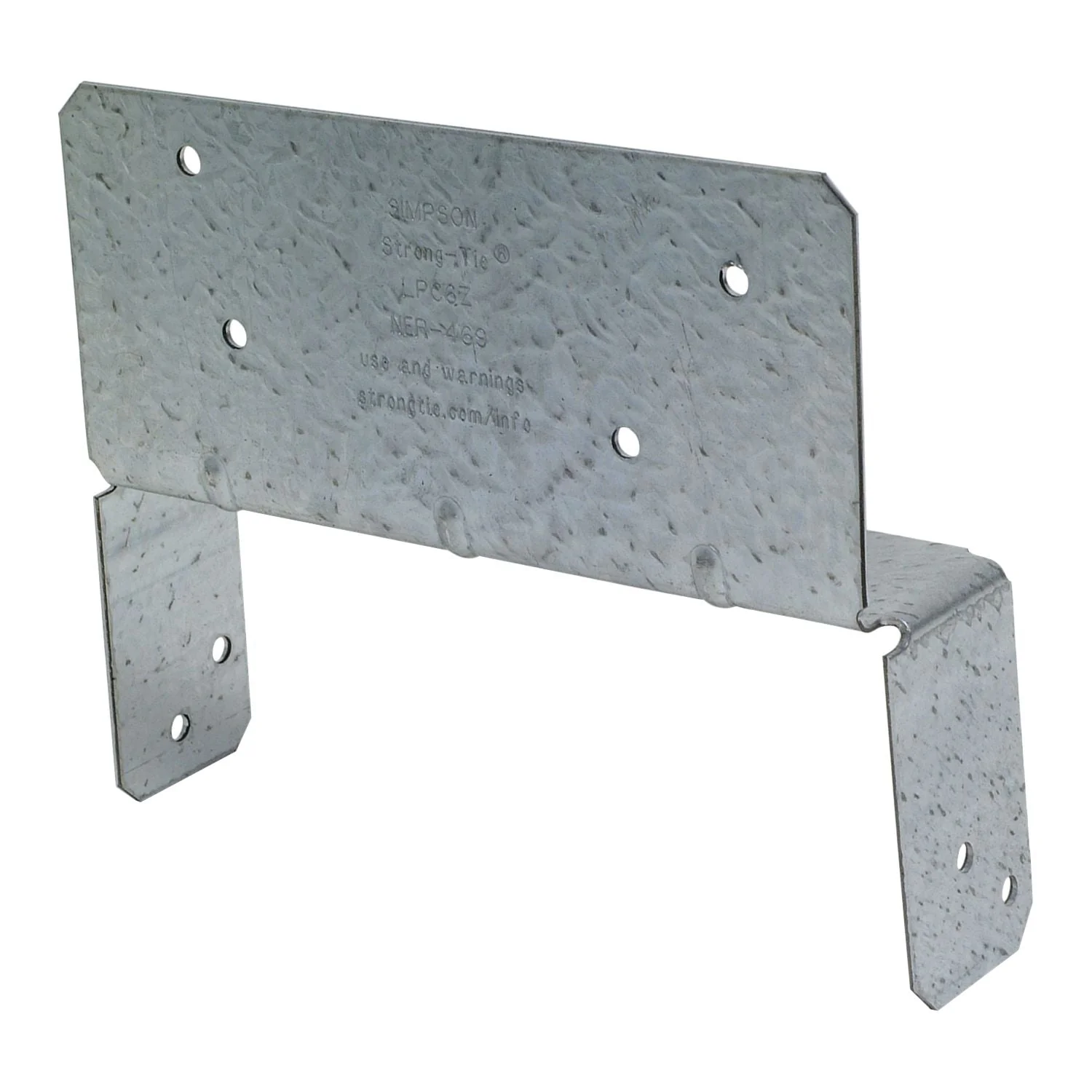 Simpson Strong-Tie LPC6Z LPCZ ZMAX Galvanized Adjustable Post Cap for 6x - Image 3
