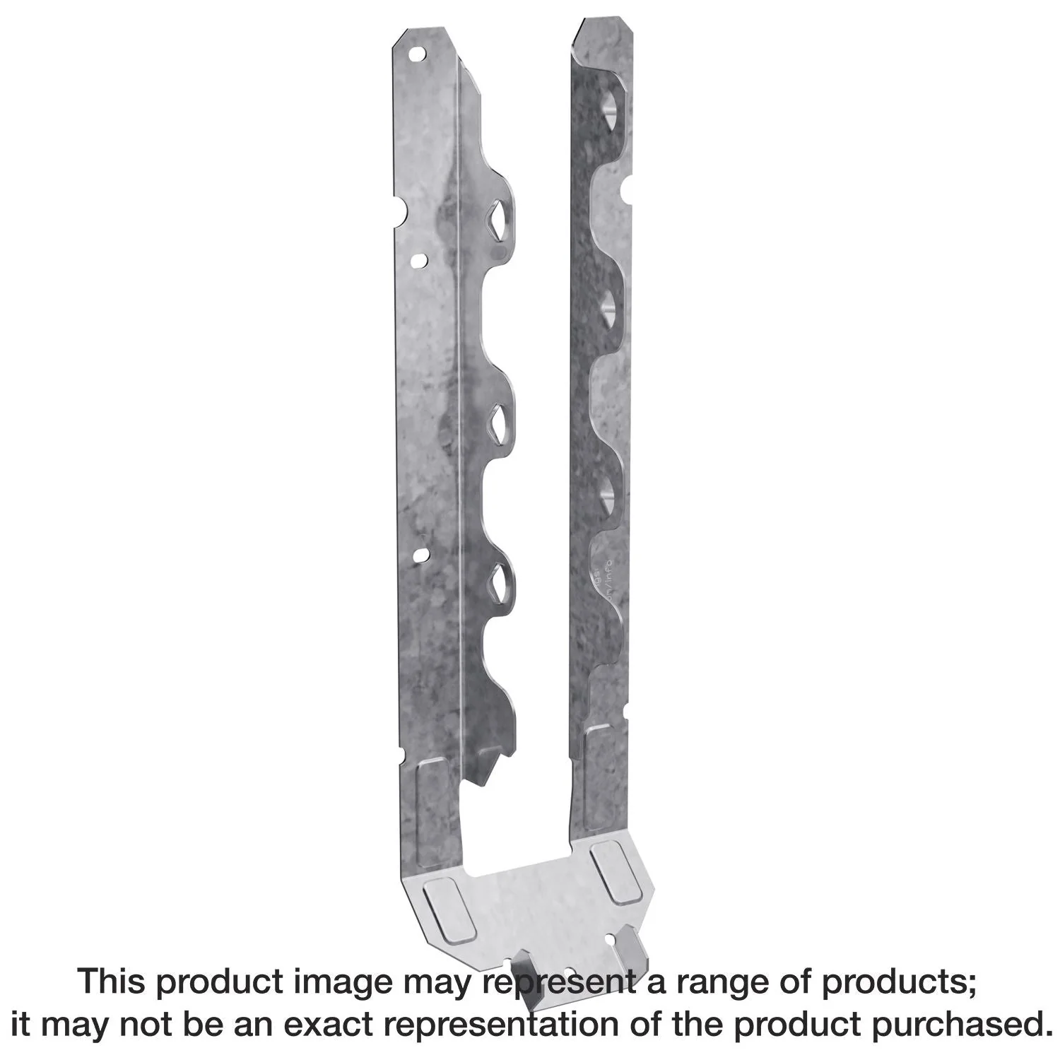 Simpson Strong-Tie LRU212Z LRUZ ZMAX Galvanized Slopeable Light Rafter U Hanger for 2x12 - Image 1