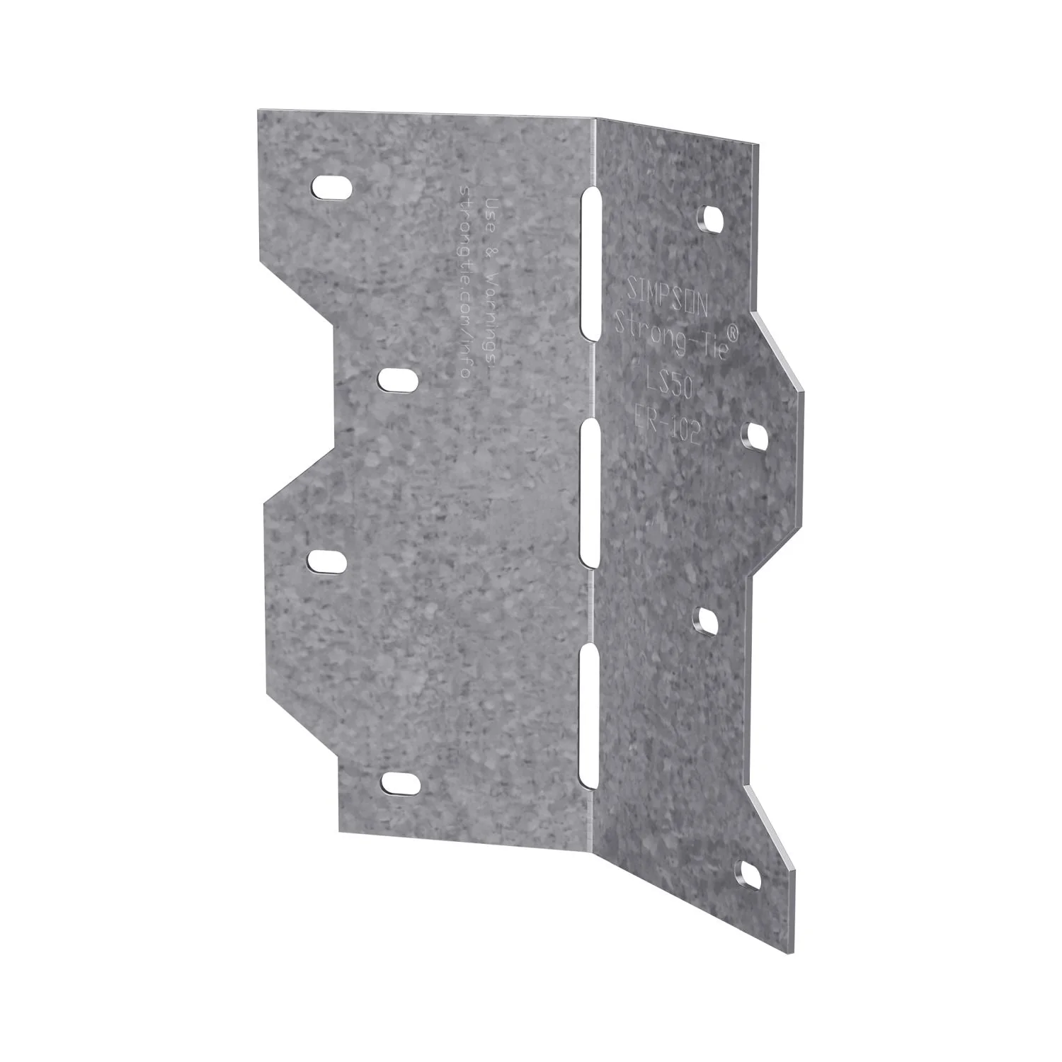 Simpson Strong-Tie S/LS50 S/LS 4-7/8-in. Light-Duty Skewable Angle - Image 1