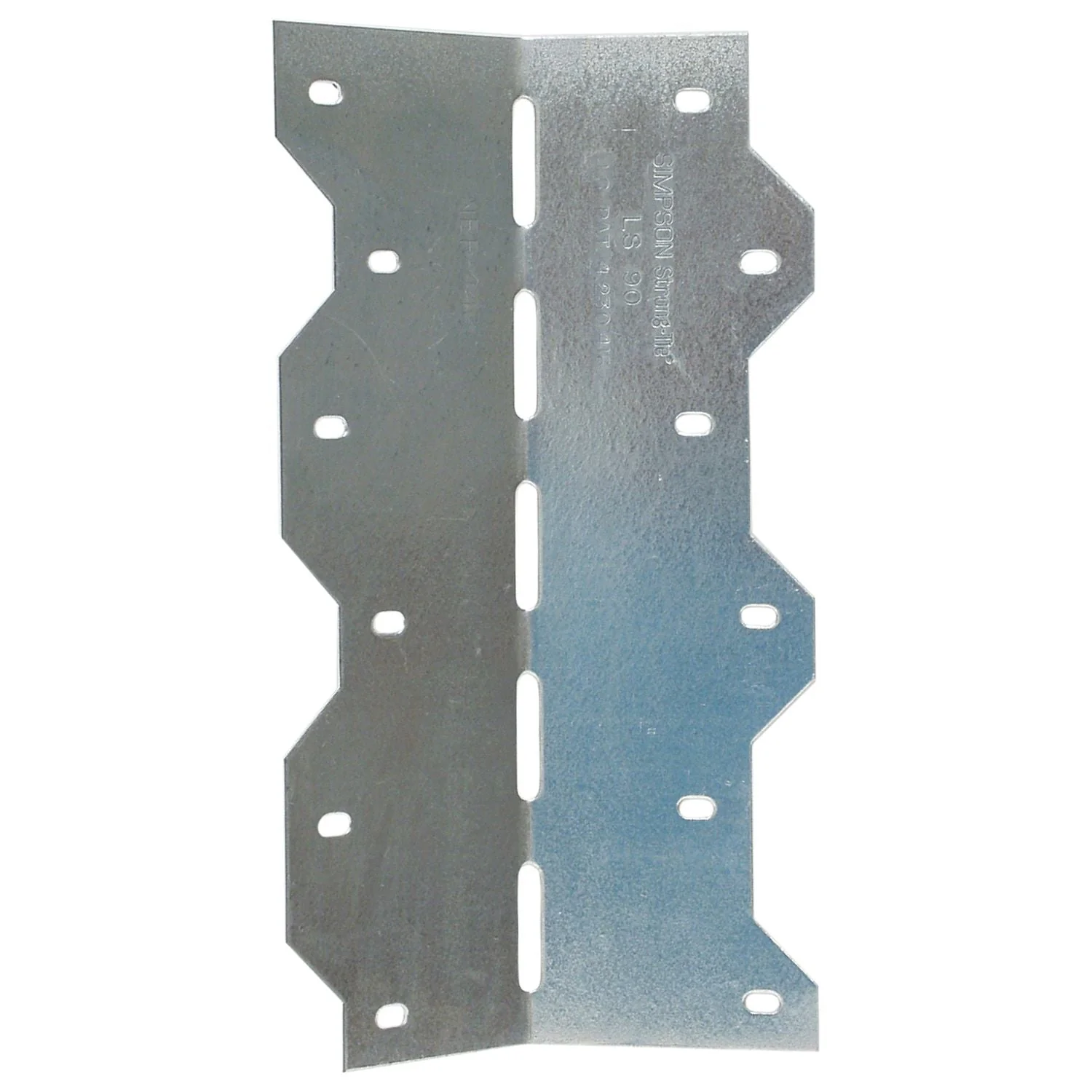 Simpson Strong-Tie LS90 LS 7-7/8-in. 18-Gauge Galvanized Adjustable L Angle - Image 2