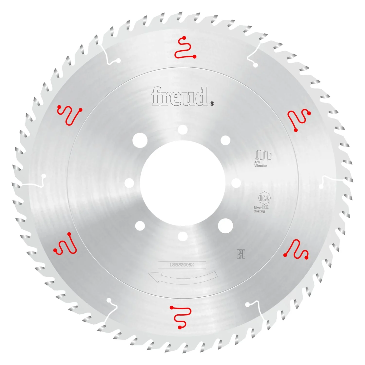 Freud LSB32006X 320mm Extended Life Panel Sizing Blade for Horizontal Beam Saw - Image 1