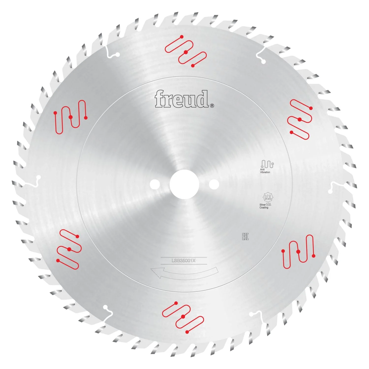 Freud LSB35001X 350mm Extended Life Panel Sizing Blade for Horizontal Beam Saw - Image 1