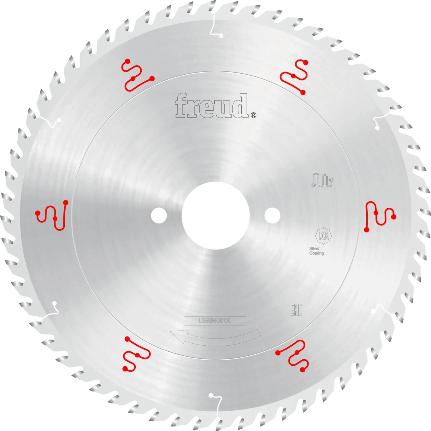 Freud LSB38001X 380mm Extended Life Panel Sizing Blade for Horizontal Beam Saw - Image 1
