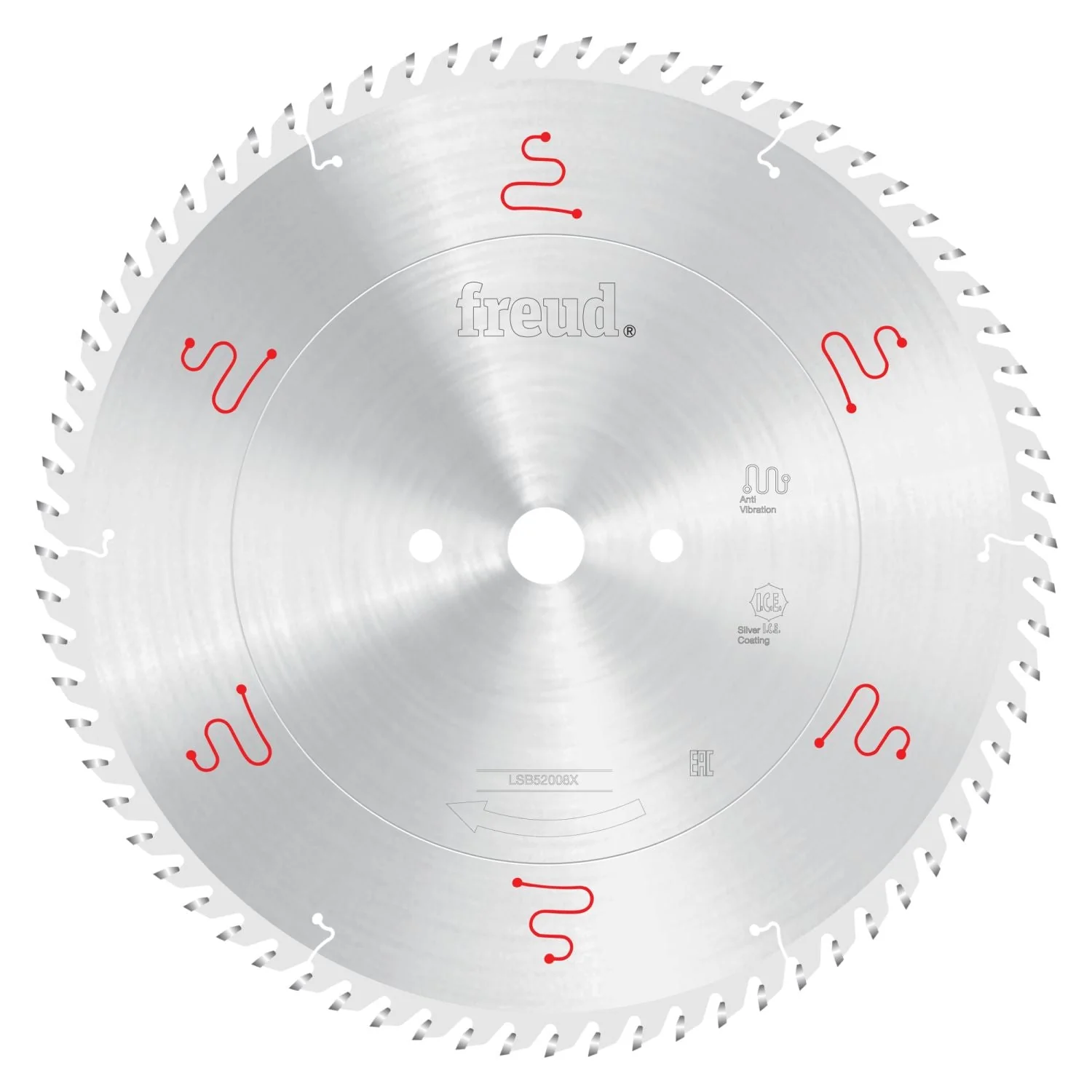 Freud LSB52008X 520mm Extended Life Panel Sizing Blade for Horizontal Beam Saw - Image 1