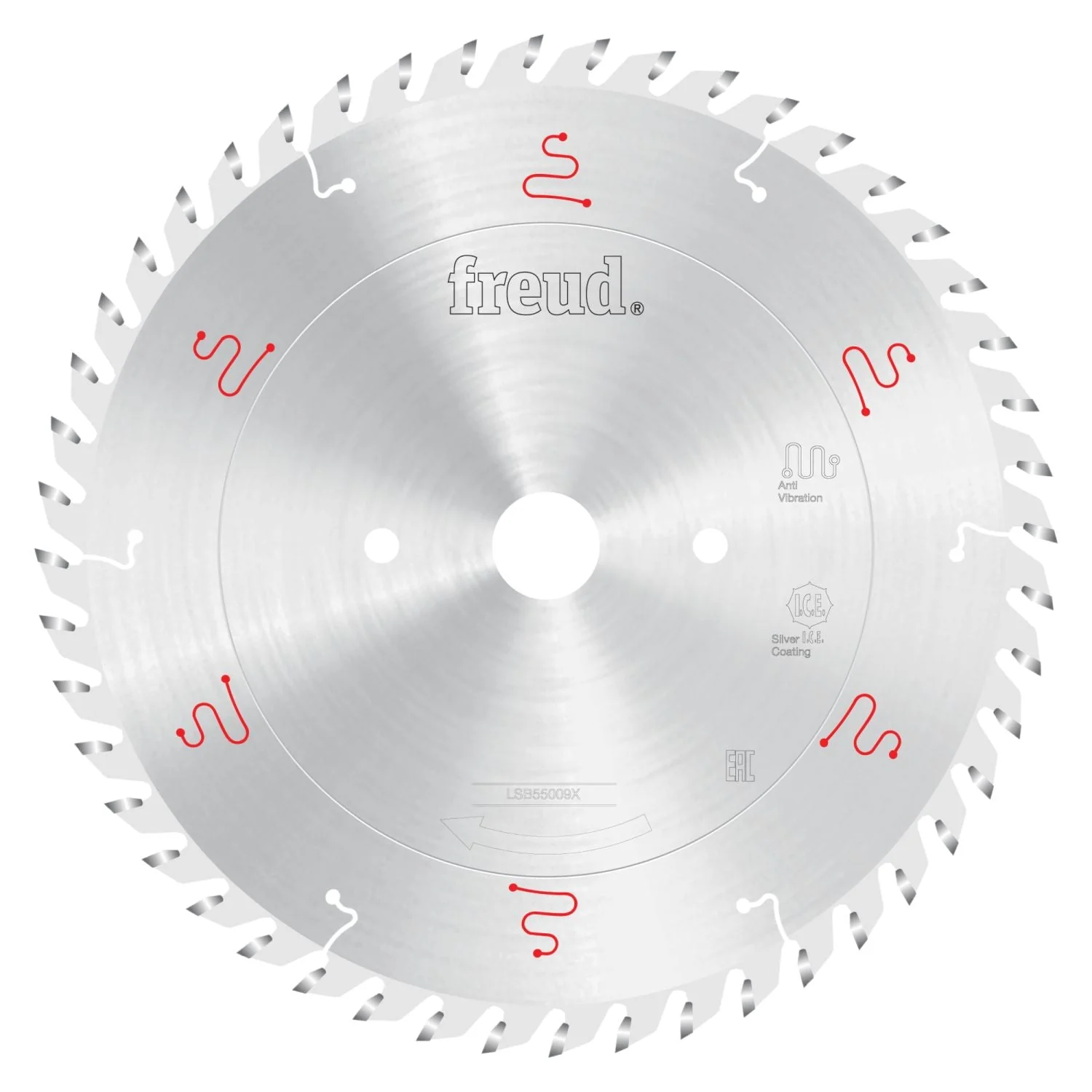 Freud LSB55009X 550mm Extended Life Panel Sizing Blade for Horizontal Beam Saw - Image 1