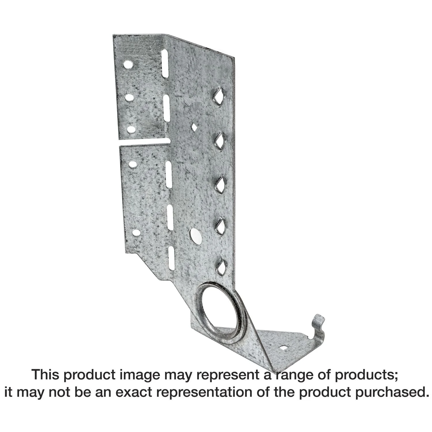 Simpson Strong-Tie LSSJ26RZ LSSJ ZMAX Face-Mount Adjustable Light Slopeable/Skewable Jack Hanger for 2x6, Right - Image 1