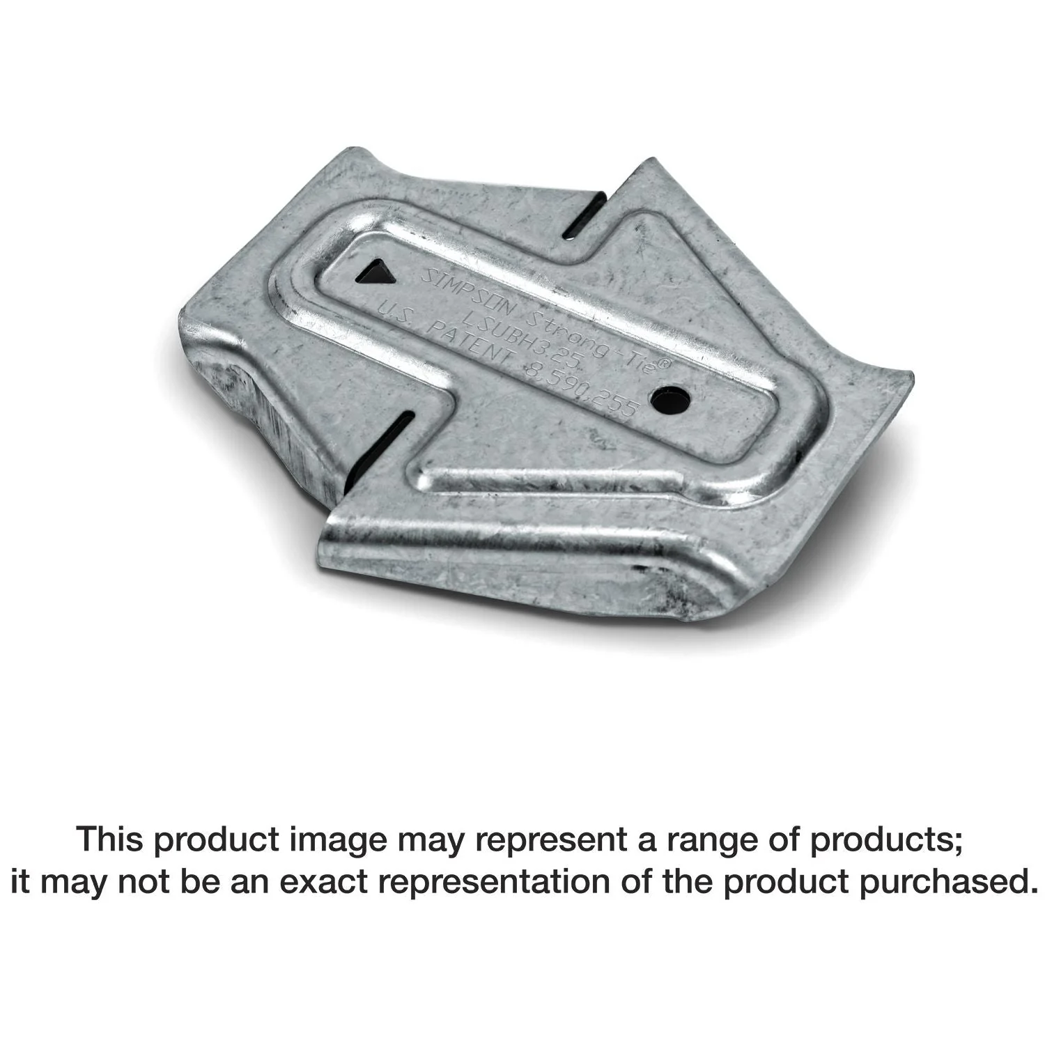 Simpson Strong-Tie LSUBH3.25-R150 LSUBH 3-1/4-in. 20 ga. Bridging Connector, 150-Pack - Image 3
