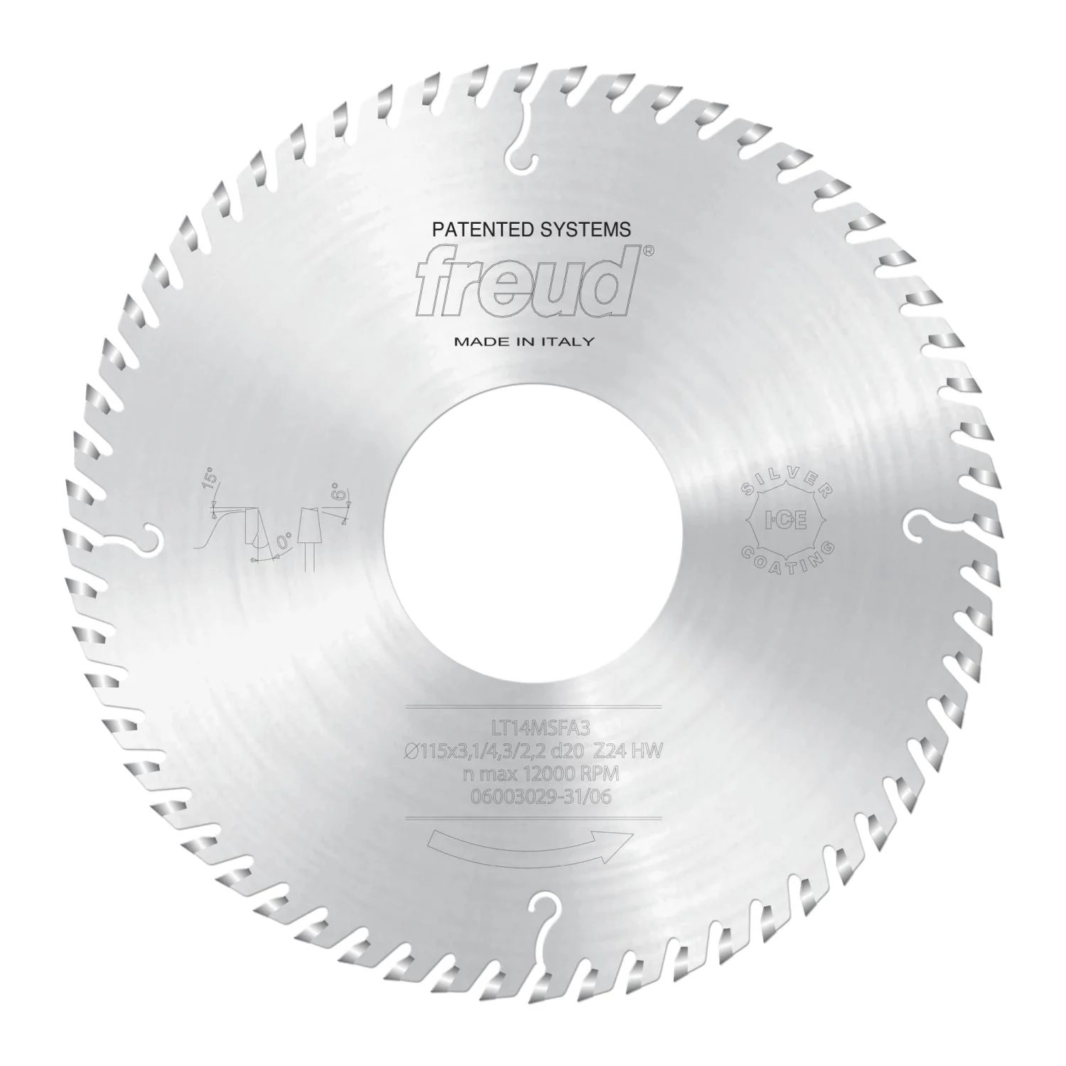 Freud LT14MSFA3 255mm Hogging Saw Blade (Customized) - Image 1
