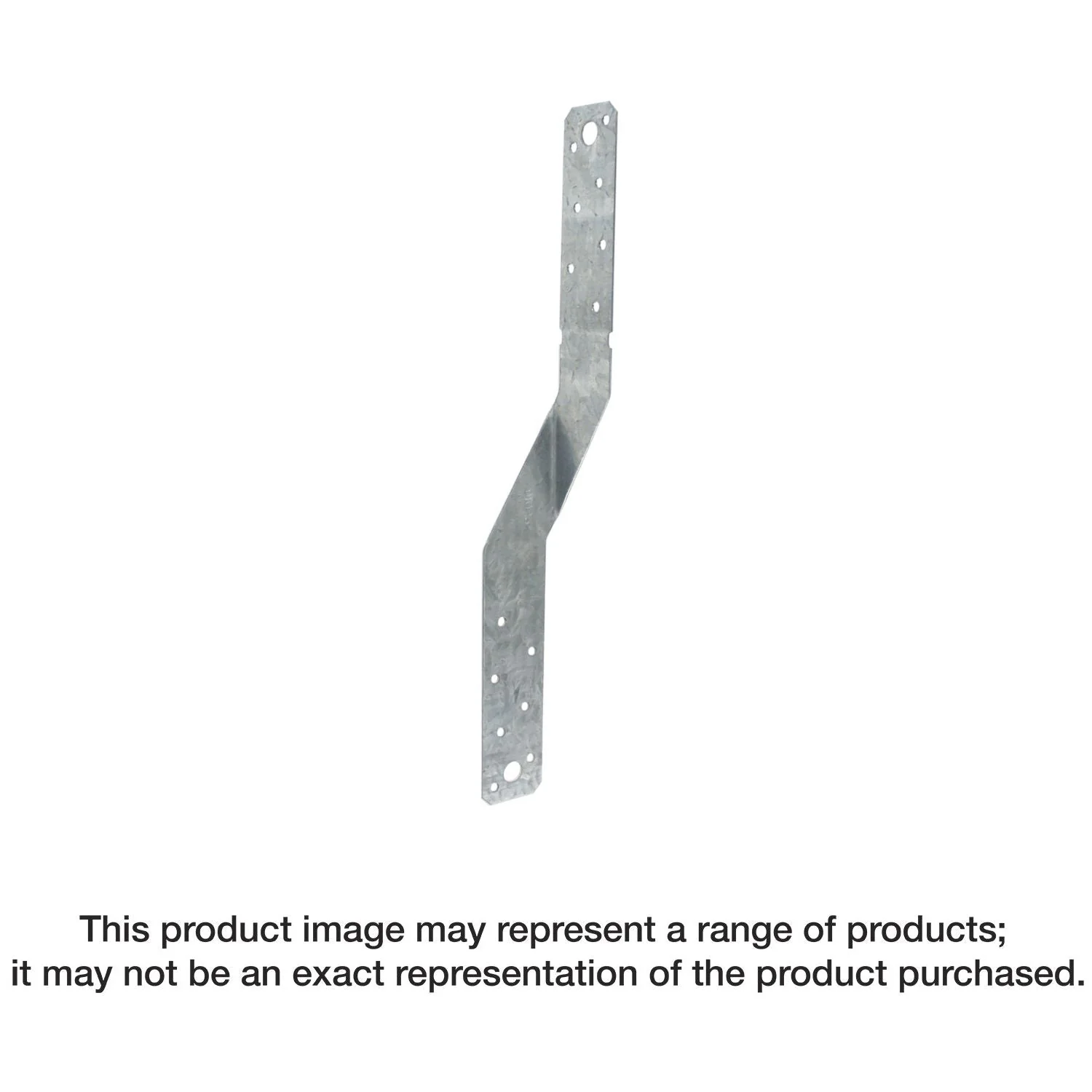 Simpson Strong-Tie LTS12SS LTS 12-in. 18-Gauge Stainless-Steel Twist Strap - Image 1
