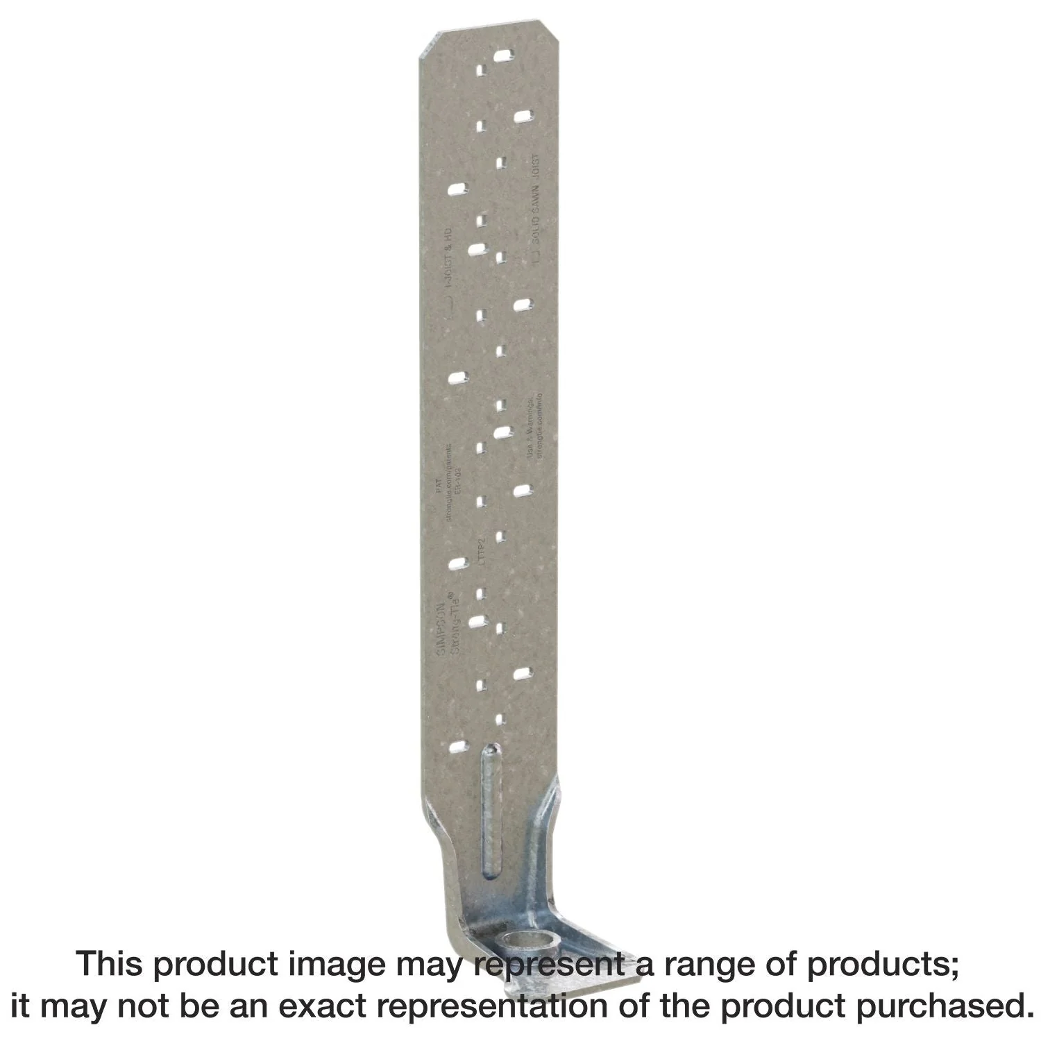 Simpson Strong-Tie LTTP2 LTT 14-15/16-in. 10-Gauge Light Tension Tie - Image 1