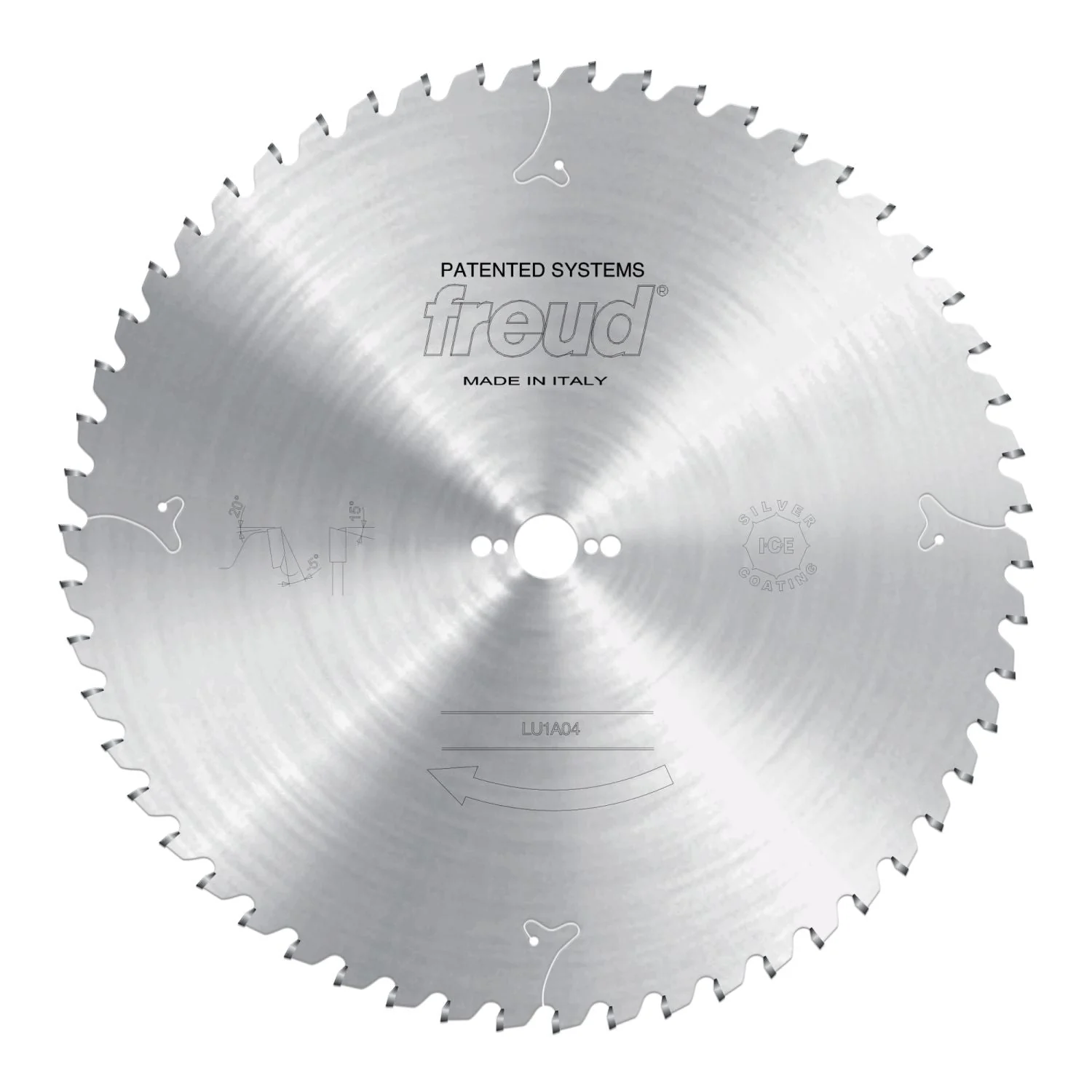 Freud LU1A04 450mm Carbide Tipped Saw Blade to Cut Solid Wood for radial & pendulum machines - Image 1