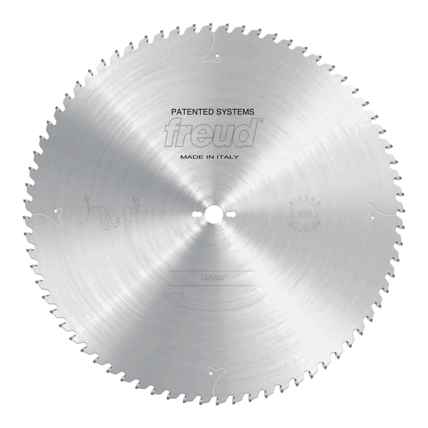 Freud LU1A07 600mm Carbide Tipped Saw Blade to Cut Solid Wood for radial & pendulum machines - Image 1