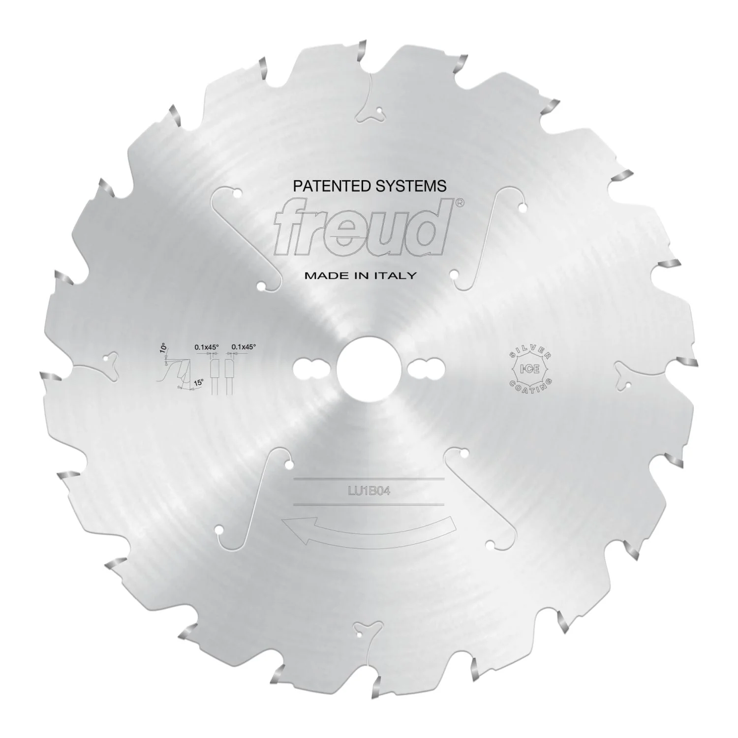 Freud LU1B04 350mm Carbide Tipped Saw Blade for Ripping & Crosscutting - Image 1