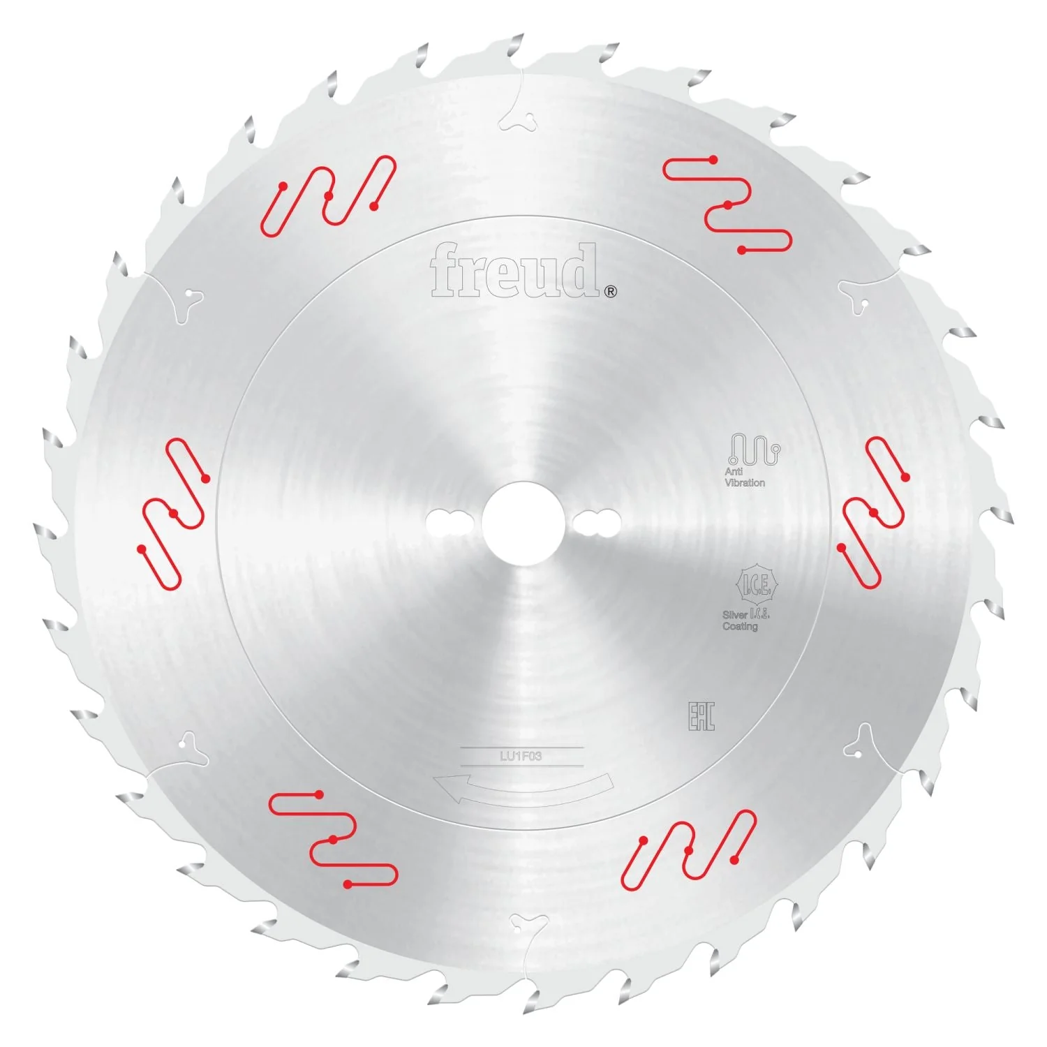 Freud LU1F03 350mm Thin Kerf Carbide Tipped Saw Blade to Cut Solid Wood - Image 1