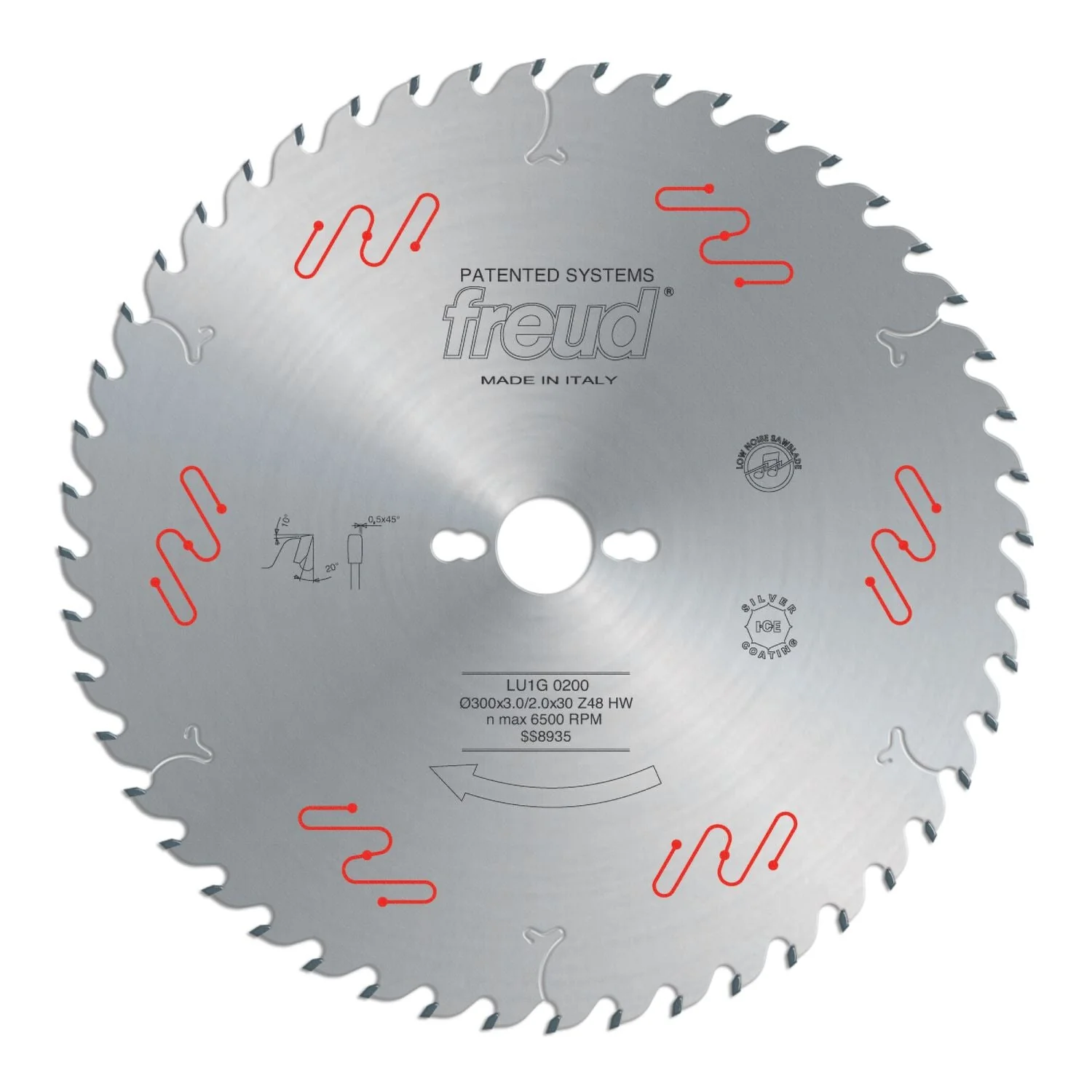 Freud LU1G02 300mm Carbide Tipped Saw Blade for Ripping & Crosscutting - Image 1