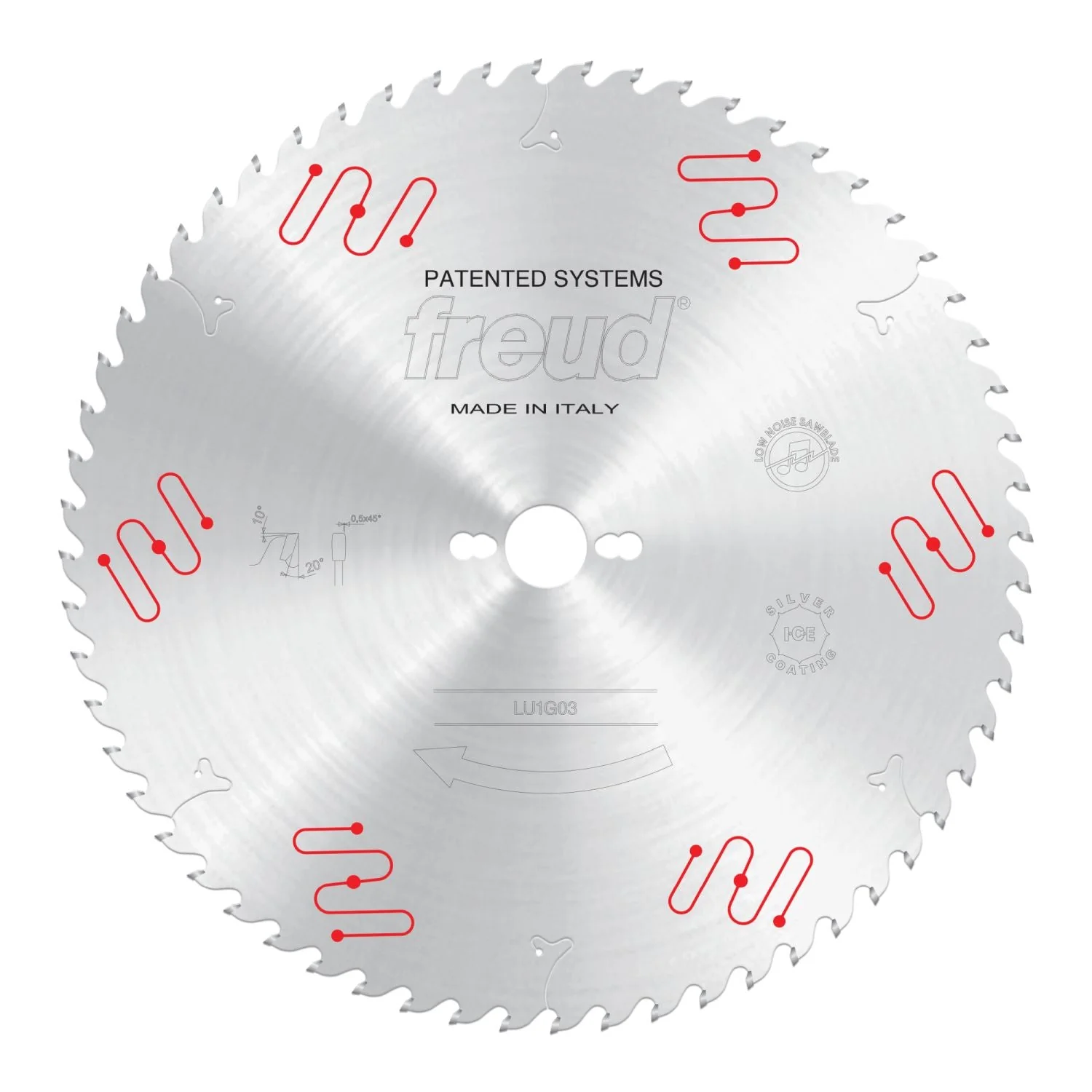 Freud LU1G03 350mm Carbide Tipped Saw Blade for Ripping & Crosscutting - Image 1