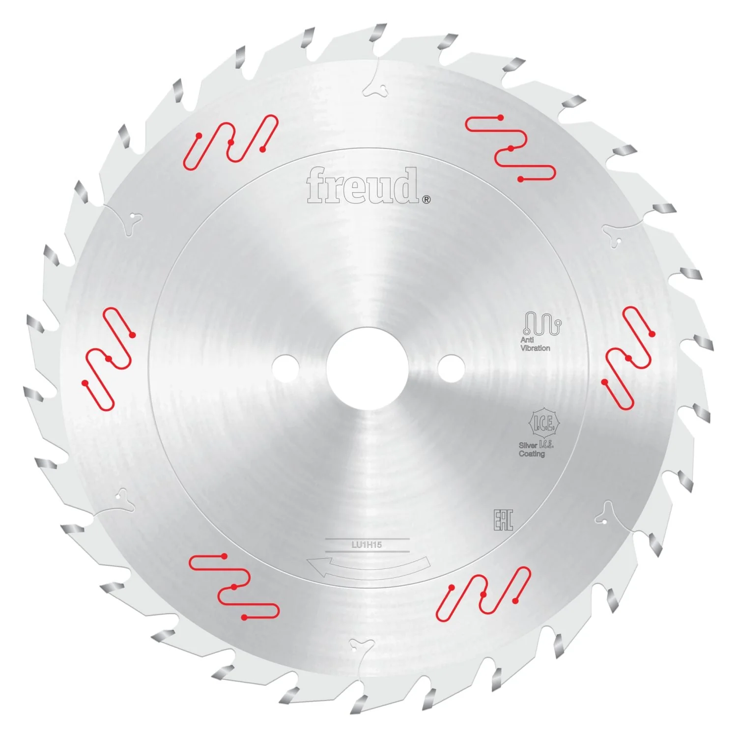 Freud LU1H15 250mm Thin Kerf Carbide Tipped Saw Blade for Ripping & Crosscutting - Image 1