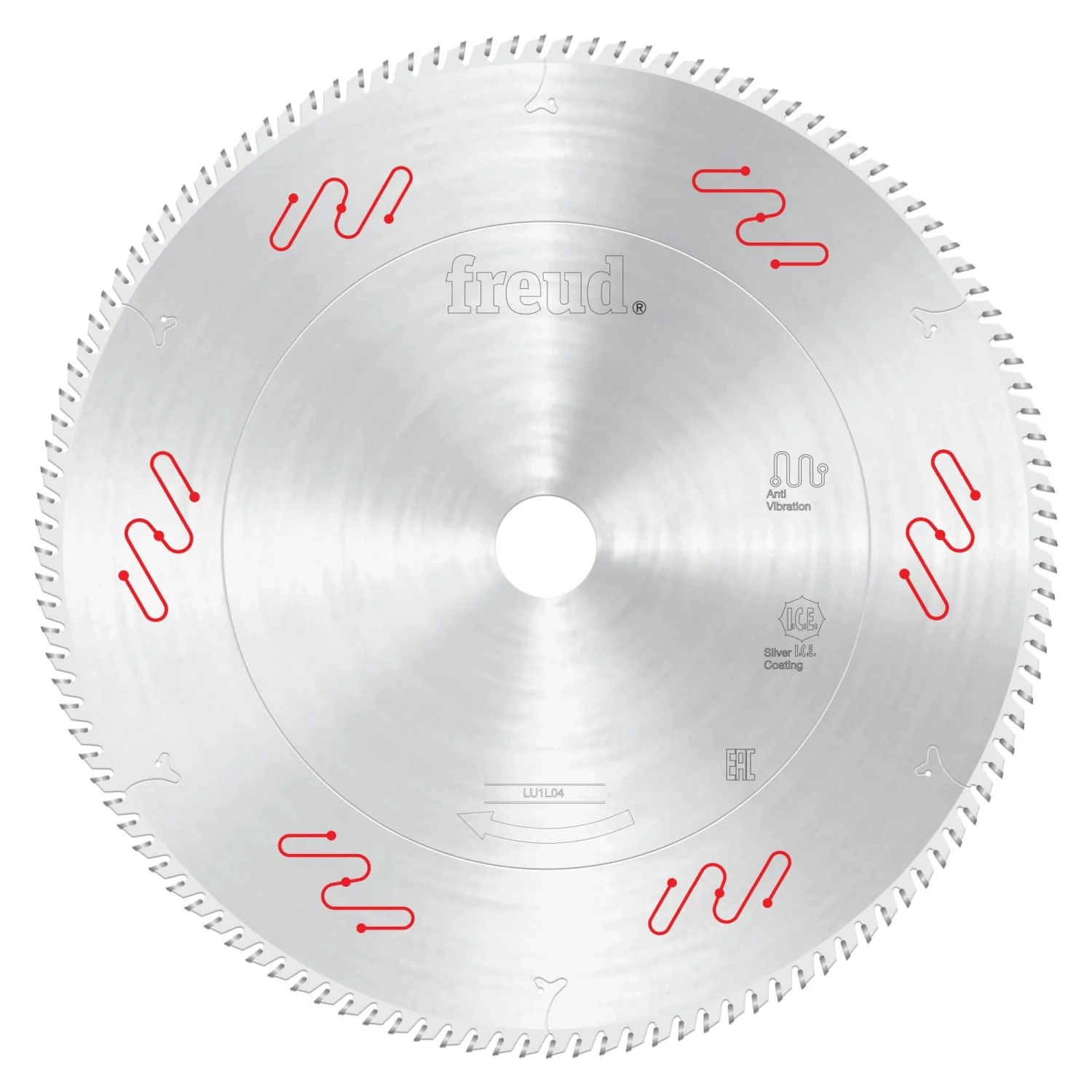 Freud LU1L04 255mm Carbide Tipped Saw Blade for Crosscutting - Image 1