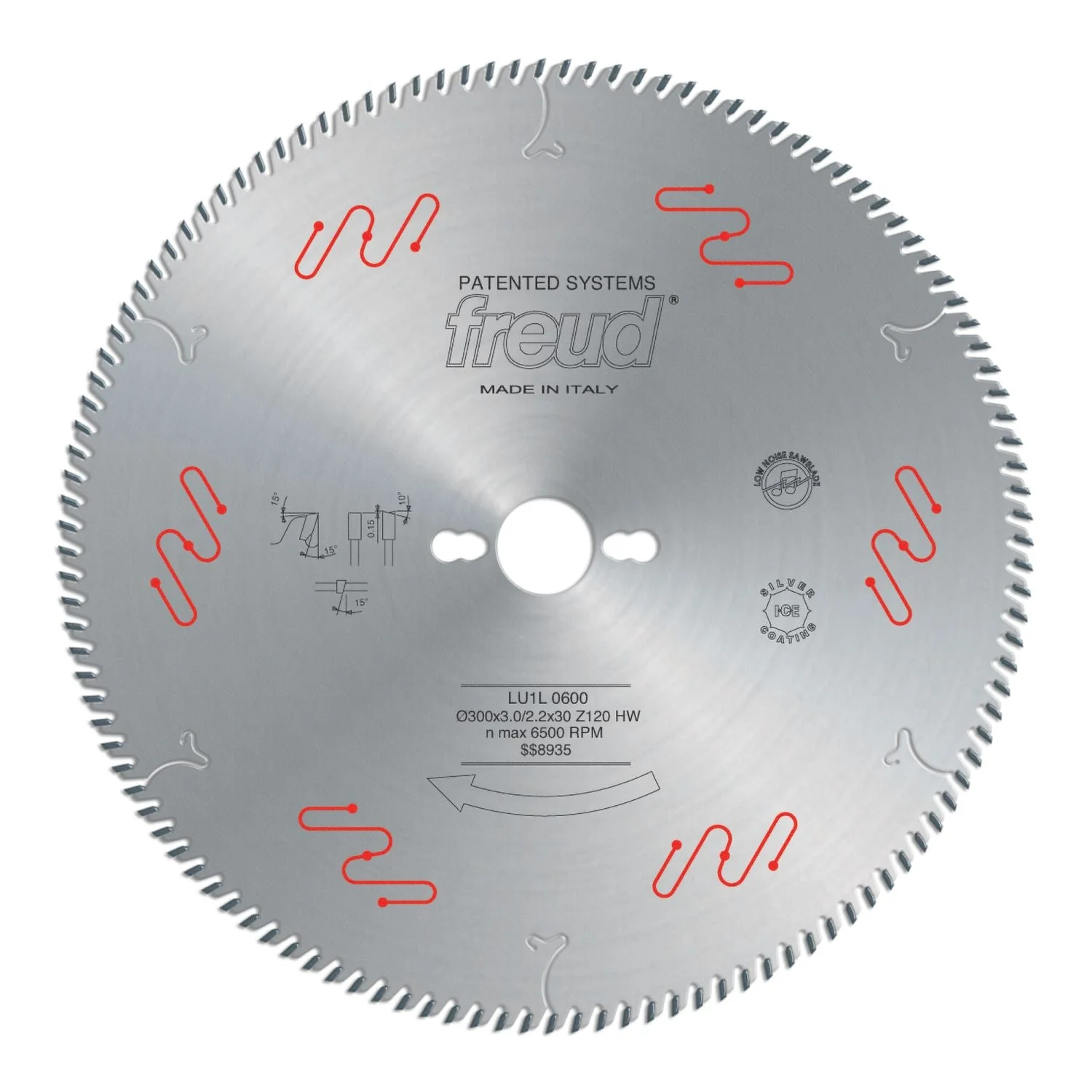 Freud LU1L06 300mm Carbide Tipped Saw Blade for Crosscutting - Image 1