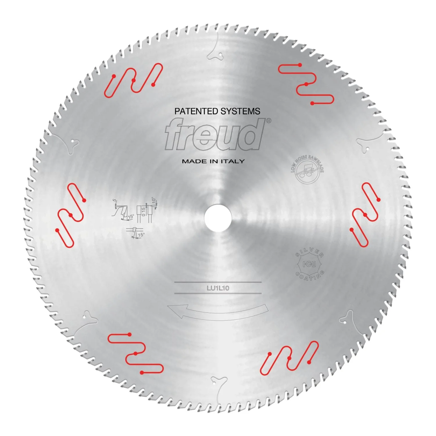 Freud LU1L10 355mm Carbide Tipped Saw Blade for Crosscutting - Image 1