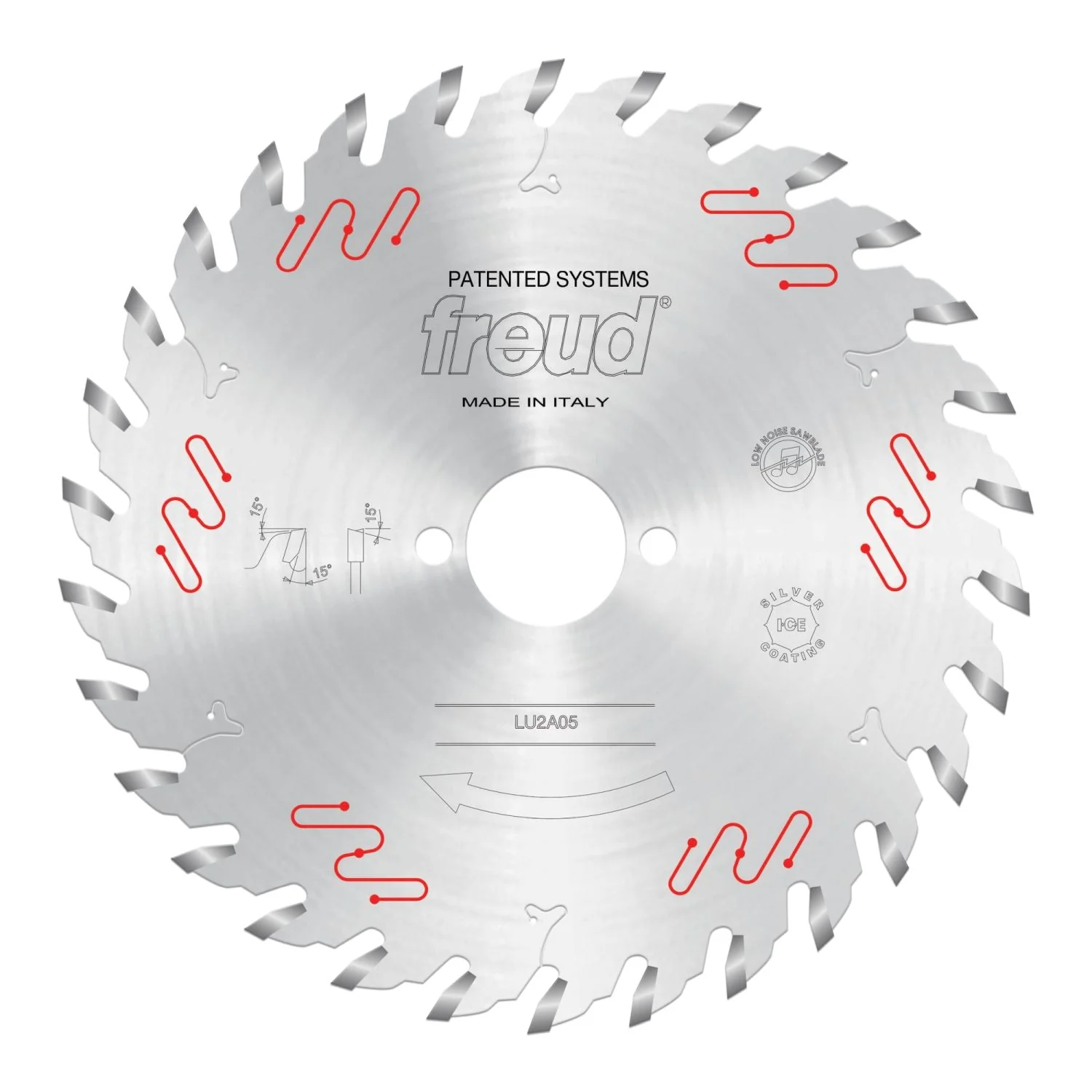 Freud LU2A05 180mm Carbide Tipped Saw Blade for Ripping & Crosscutting - Image 1