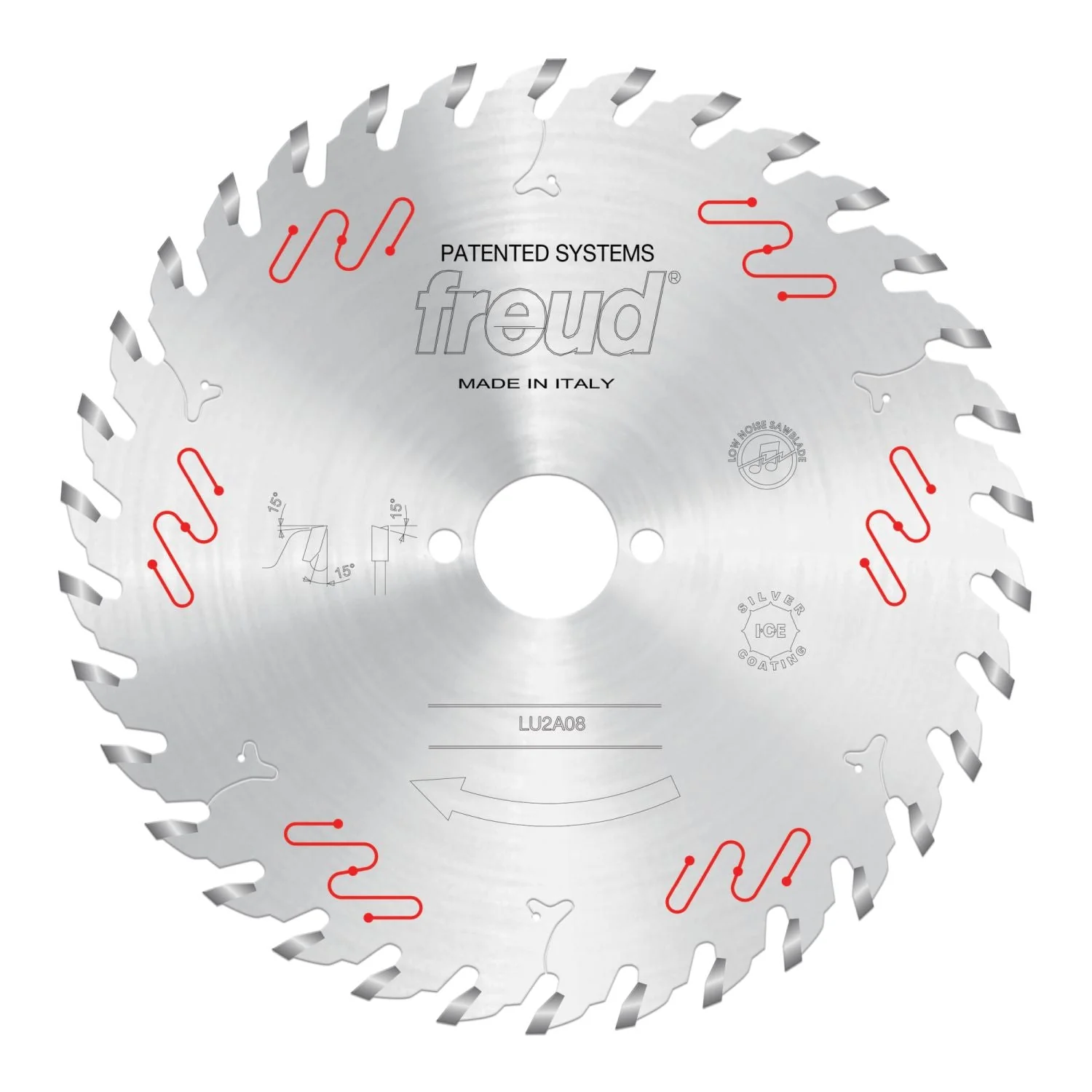Freud LU2A08 200mm Carbide Tipped Saw Blade for Ripping & Crosscutting - Image 1