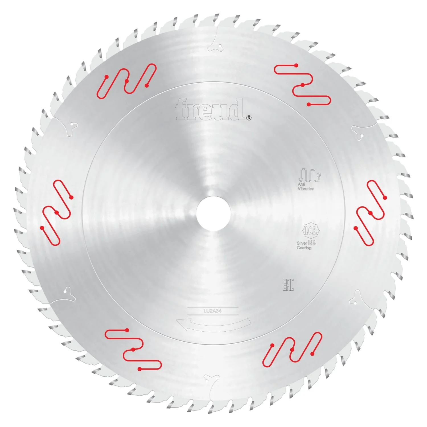 Freud LU2A34 400mm Carbide Tipped Saw Blade for Ripping & Crosscutting - Image 1