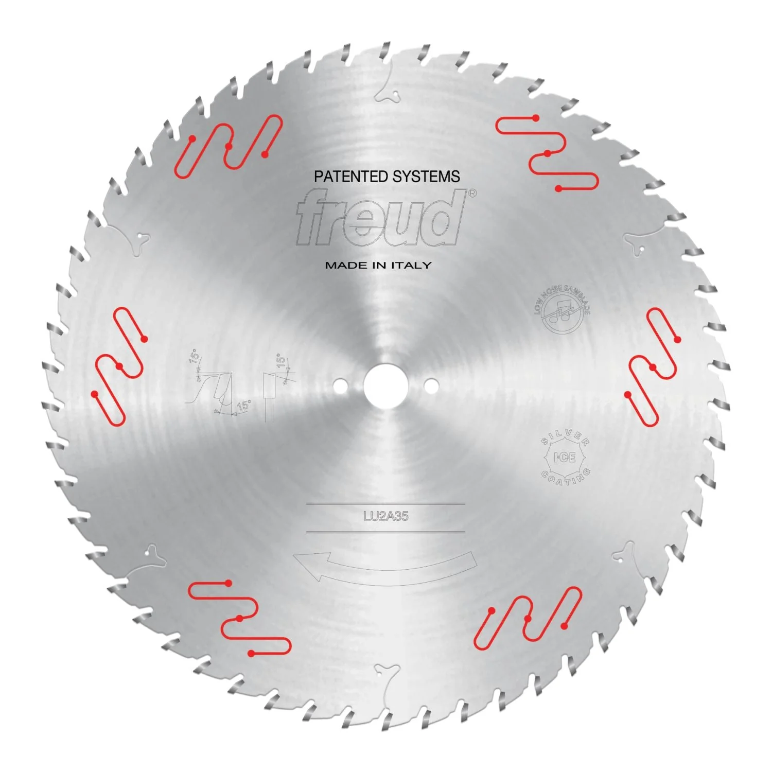 Freud LU2A35 450mm Carbide Tipped Saw Blade for Ripping & Crosscutting - Image 1