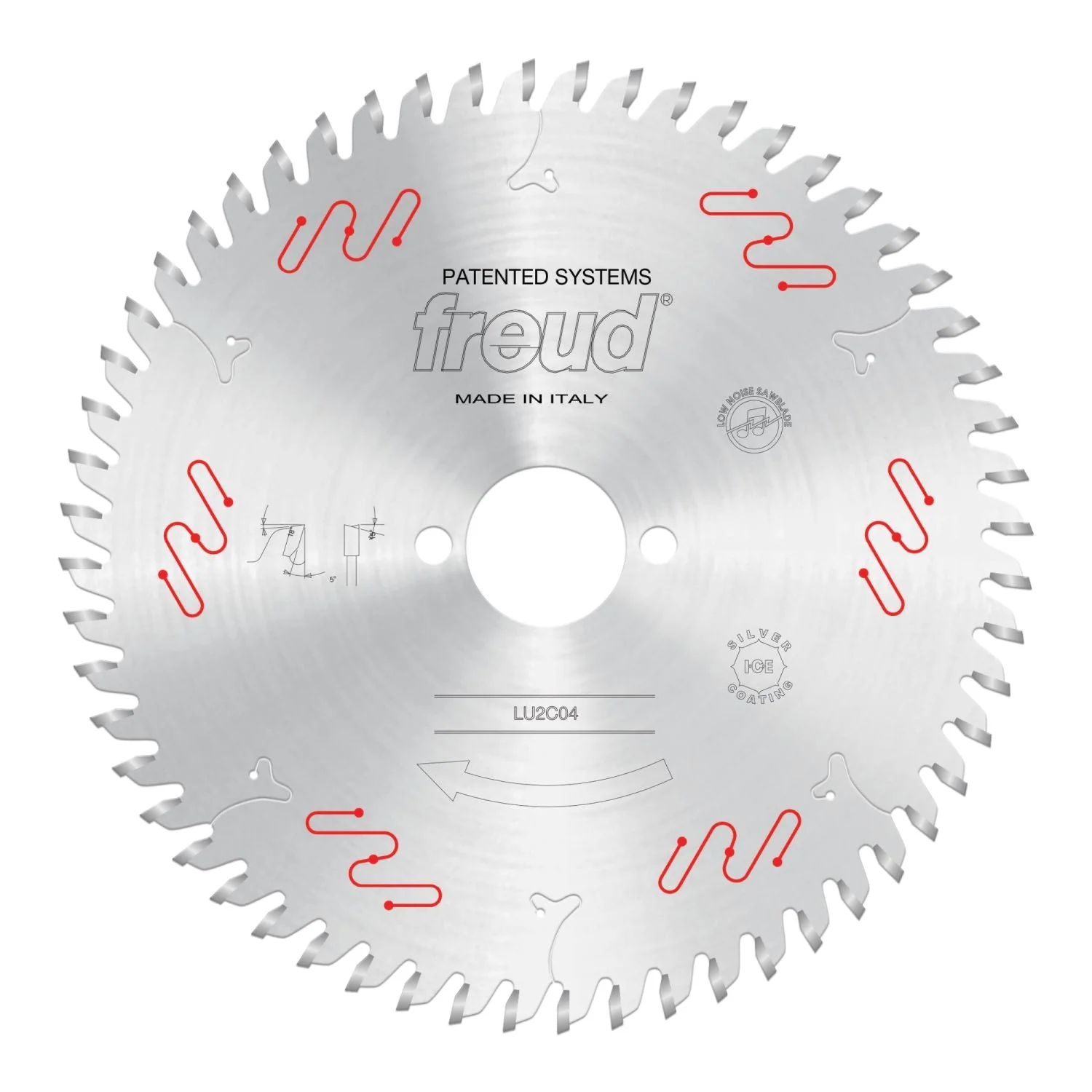 Freud LU2C04 180mm Carbide Tipped Saw Blade for Crosscutting - Image 1