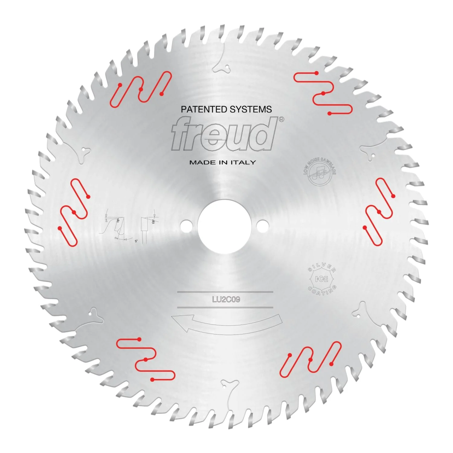 Freud LU2C09 220mm Carbide Tipped Saw Blade for Crosscutting - Image 1