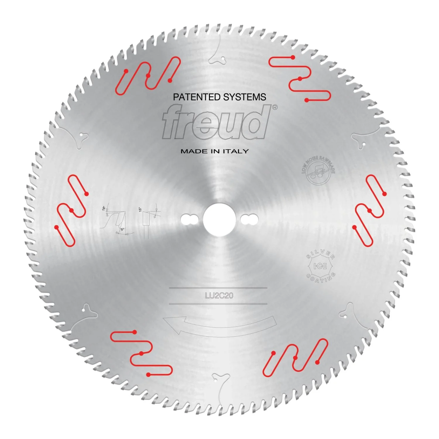 Freud LU2C20 350mm Carbide Tipped Saw Blade for Crosscutting - Image 1