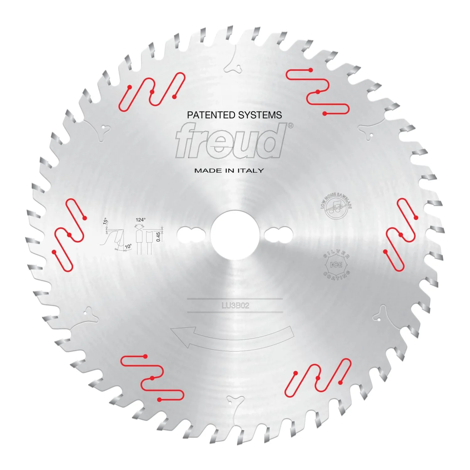 Freud LU3B02 250mm Panel Sizing Saw Blade for Sliding Table Saws - Image 1