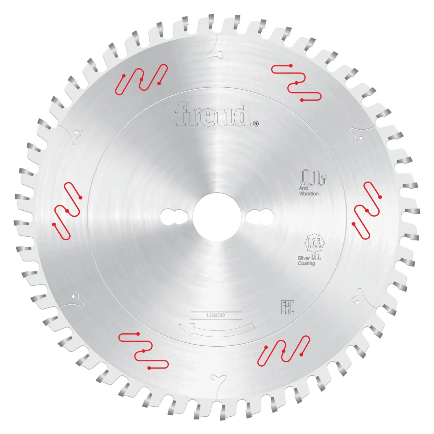 Freud LU3C02 250mm Panel Sizing Saw Blade for Sliding Table Saws - Image 1
