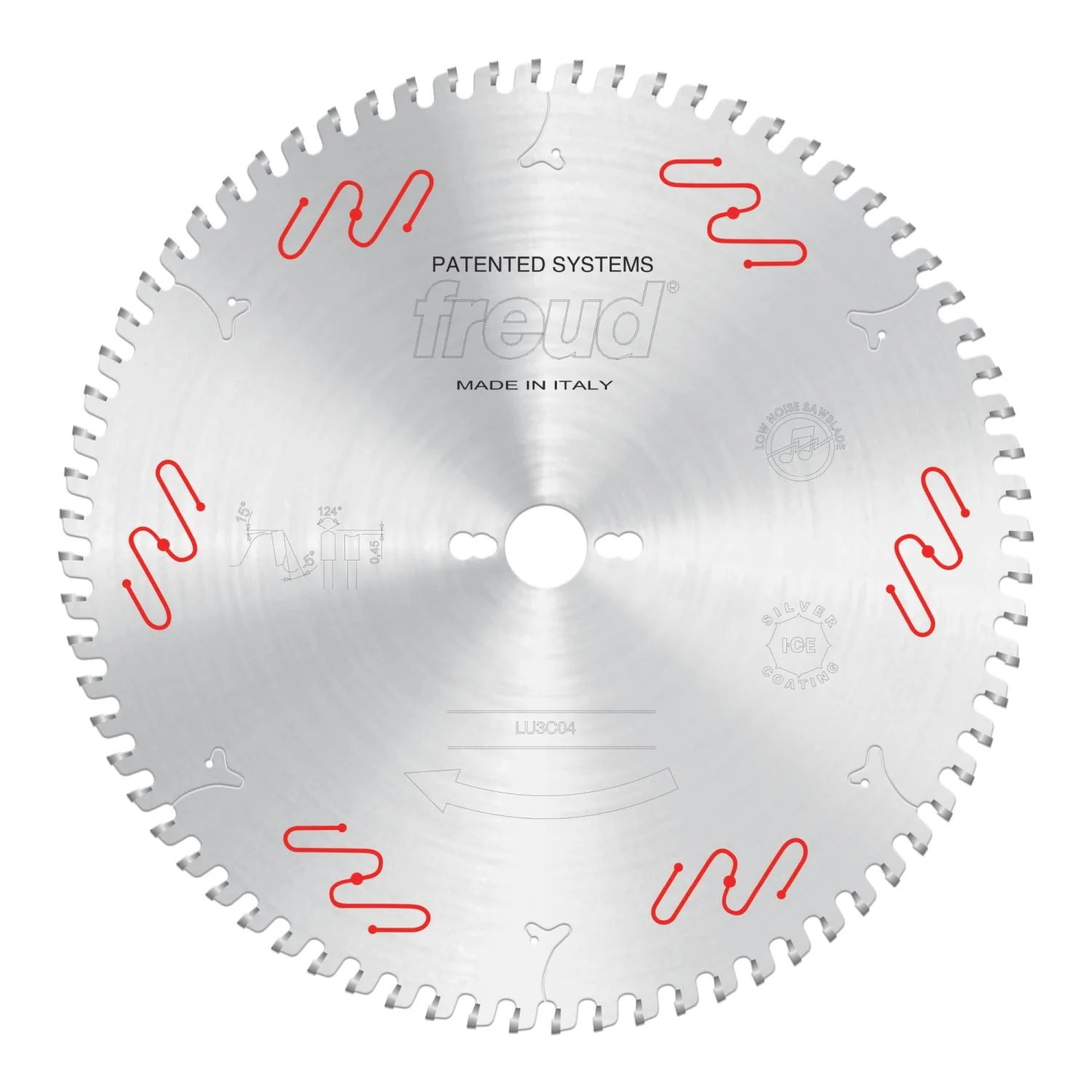 Freud LU3C04 350mm Panel Sizing Saw Blade for Sliding Table Saws - Image 1
