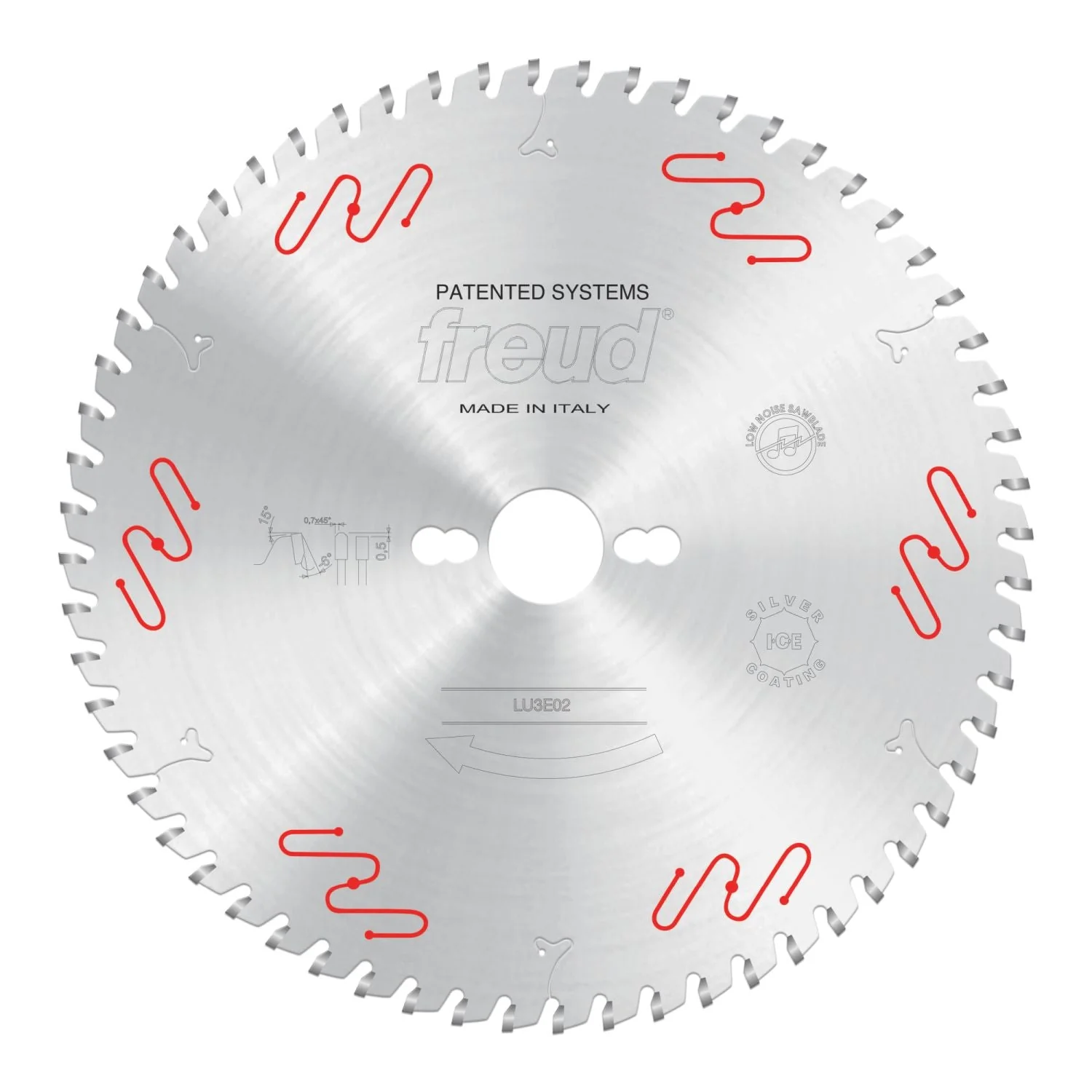 Freud LU3E02 250mm Panel Sizing Saw Blade for Sliding Table Saws - Image 1