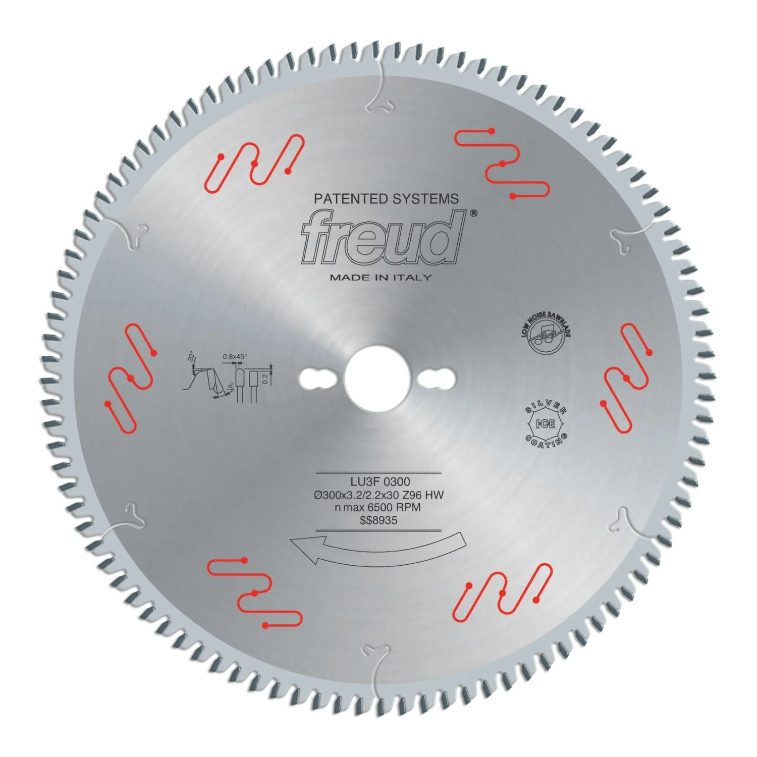 Freud LU3F03 300mm Panel Sizing Saw Blade for Sliding Table Saws - Image 1