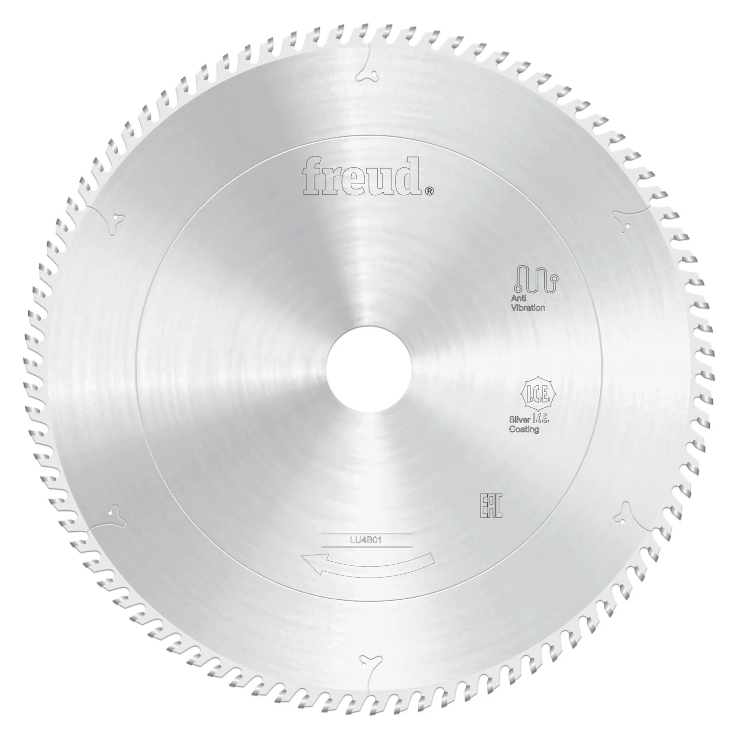 Freud LU4B01 203mm Ultra-Thin Kerf Plastics & Plexiglass Blade for Fine Finish - Image 1