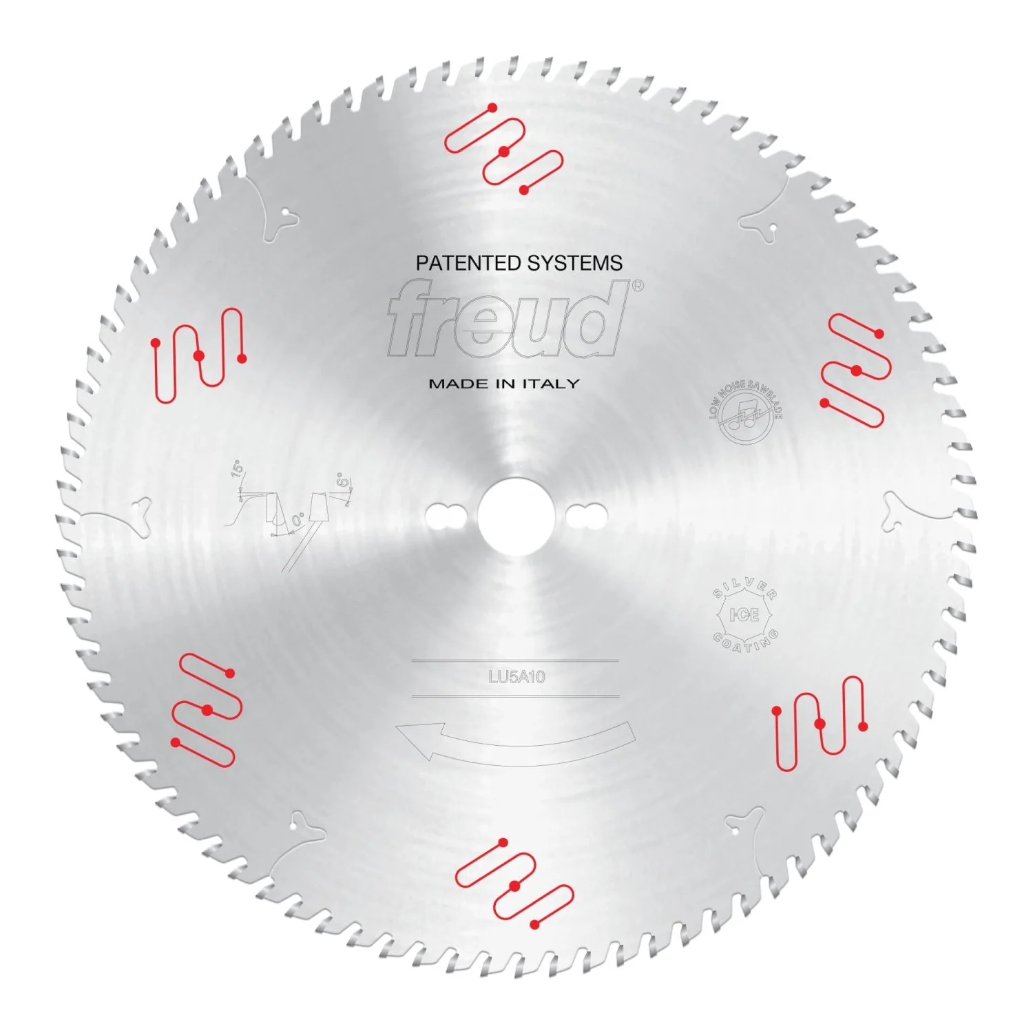Freud LU5A10 350mm Medium to Thick Aluminum & Non-Ferrous Blade with Mechanical Clamping - Image 1