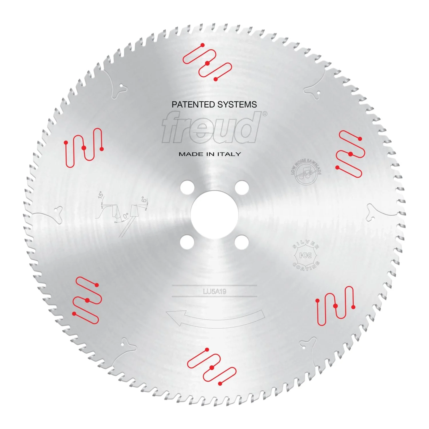 Freud LU5A19 400mm Medium to Thick Aluminum & Non-Ferrous Blade with Mechanical Clamping - Image 1