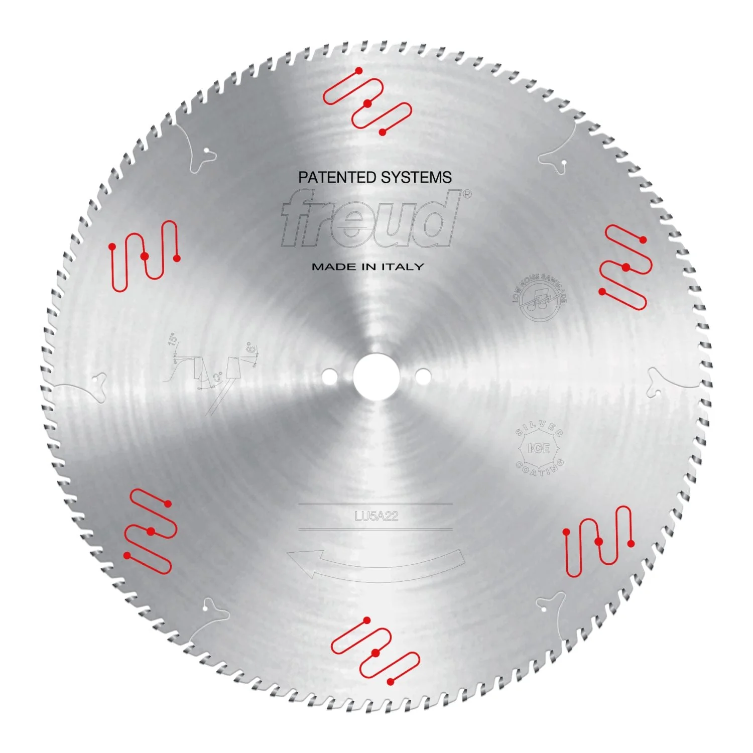 Freud LU5A22 450mm Medium to Thick Aluminum & Non-Ferrous Blade with Mechanical Clamping - Image 1
