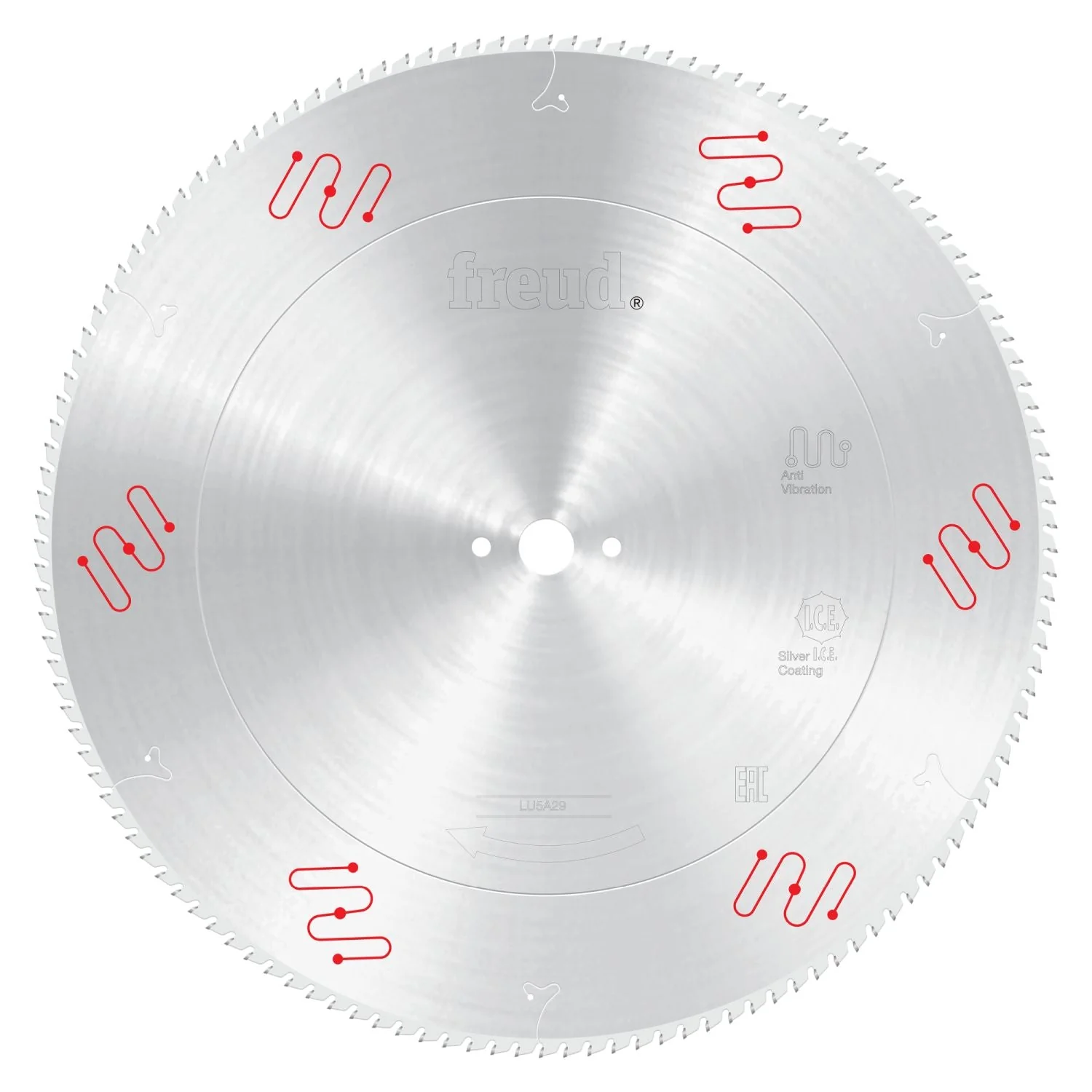 Freud LU5A29 550mm Medium to Thick Aluminum & Non-Ferrous Blade with Mechanical Clamping - Image 1