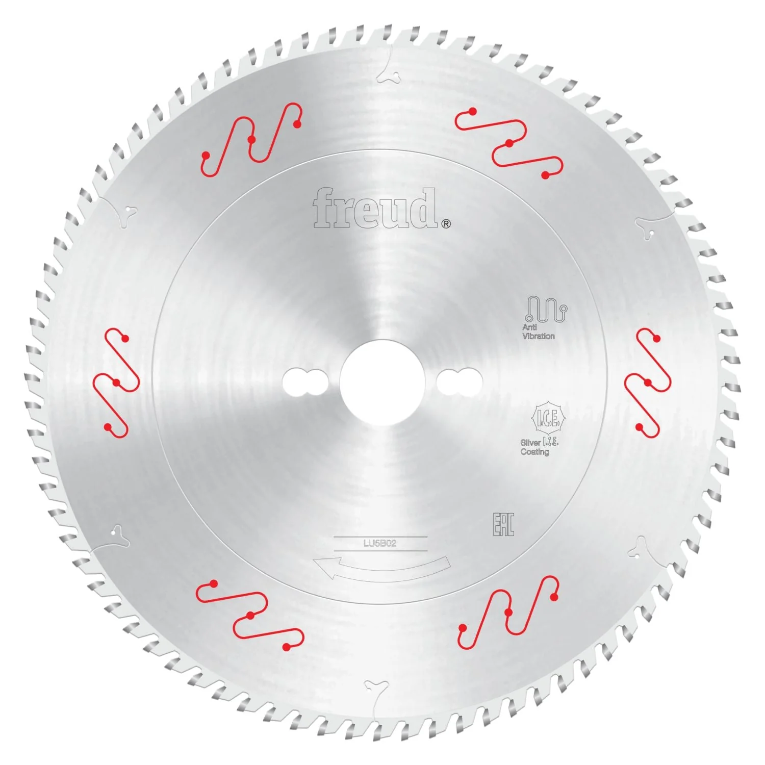 Freud LU5B02 250mm Thin to Medium Aluminum & Non Ferrous Blade with Mechanical Clamping - Image 1