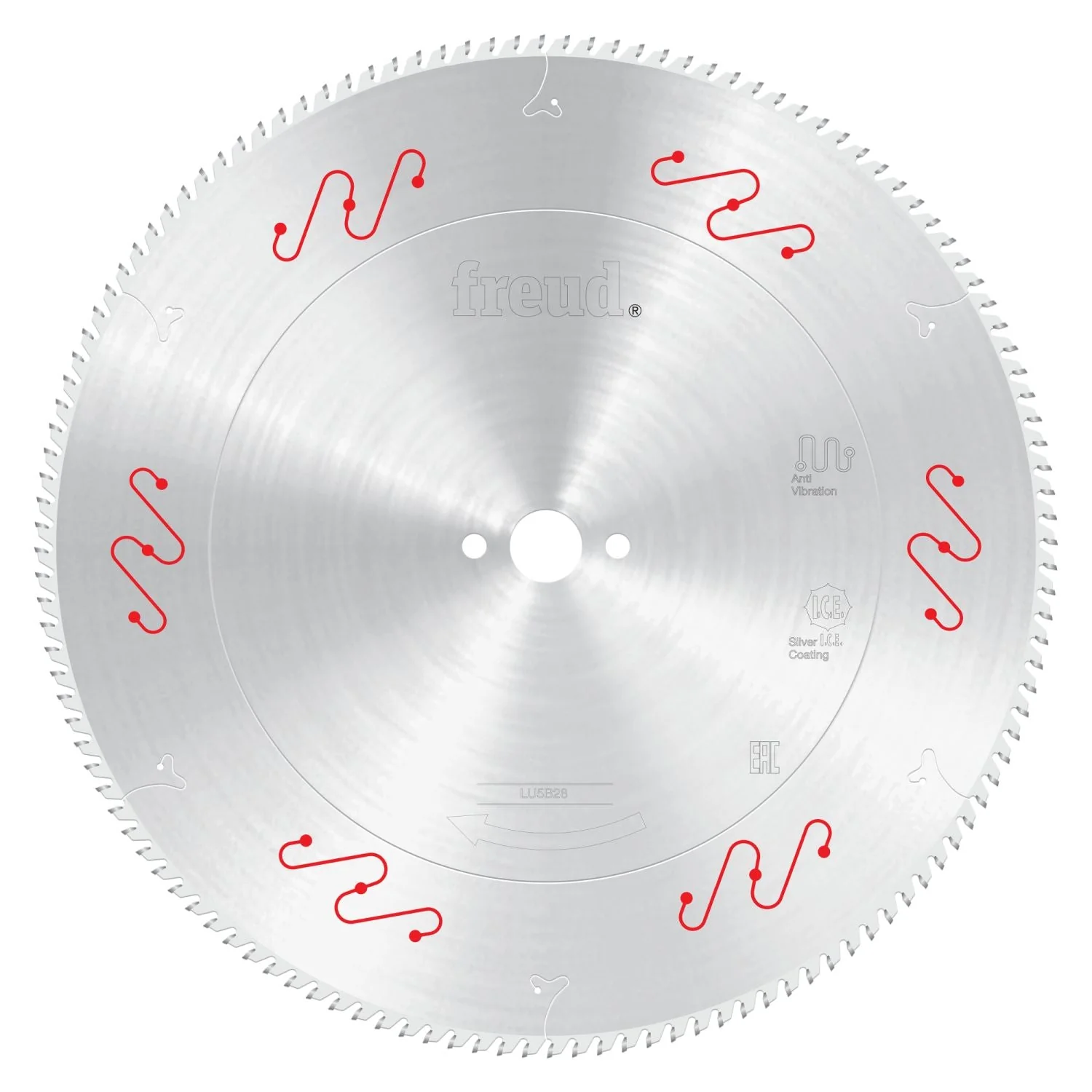 Freud LU5B28 450mm Thin to Medium Aluminum & Non Ferrous Blade with Mechanical Clamping - Image 1
