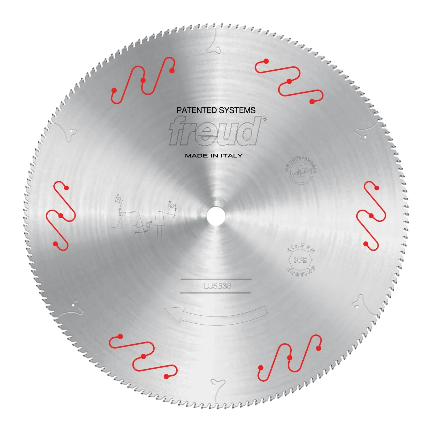 Freud LU5B3600 600mm Thin to Medium Aluminum & Non Ferrous Blade with Mechanical Clamping - Image 1