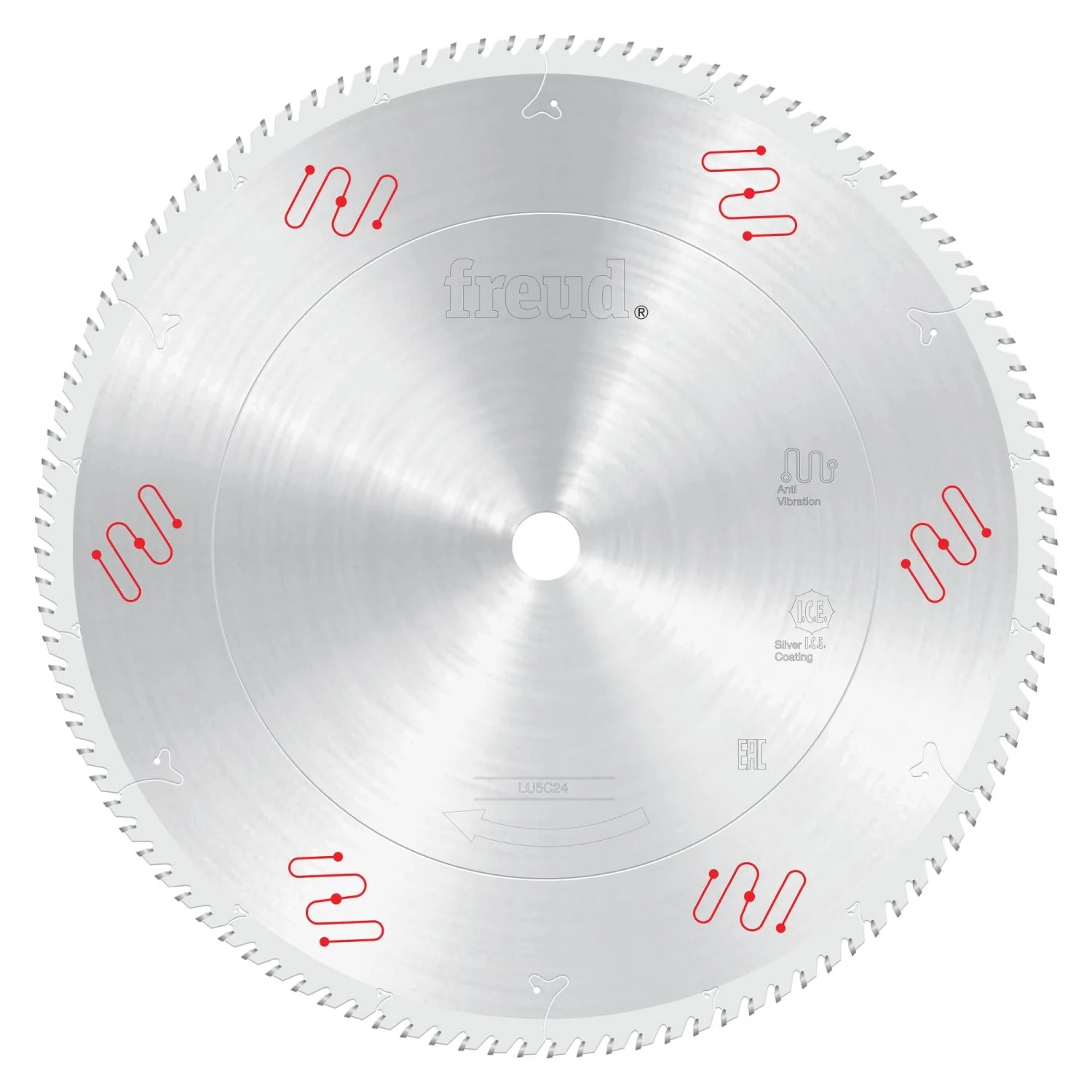 Freud LU5C24 450mm Medium to Thick Aluminum & Non-Ferrous Blade with or without Mechanical Clamping - Image 1