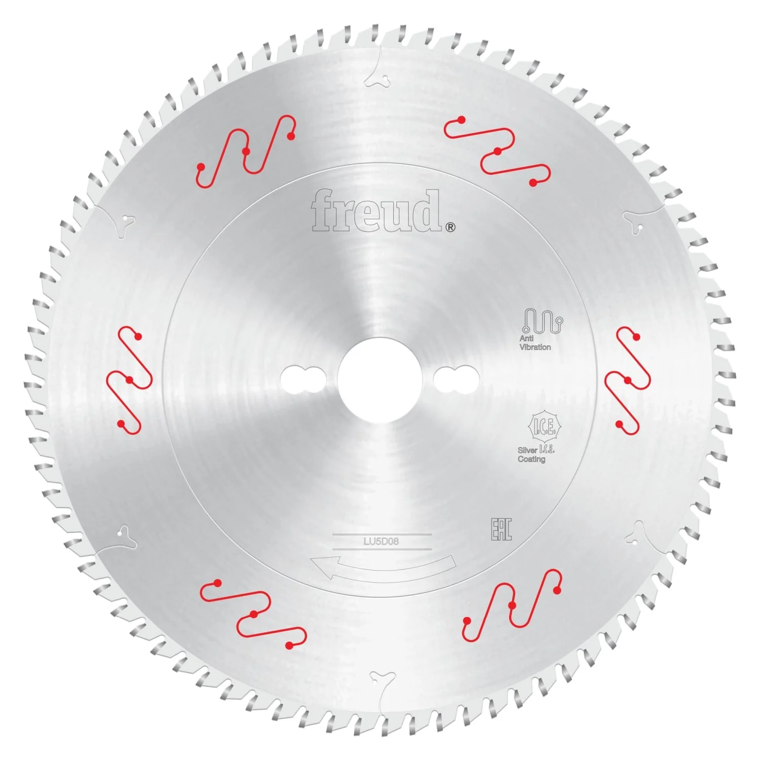 Freud LU5D08 250mm Medium Aluminum & Non-Ferrous Blade with or without Mechanical Clamping - Image 1
