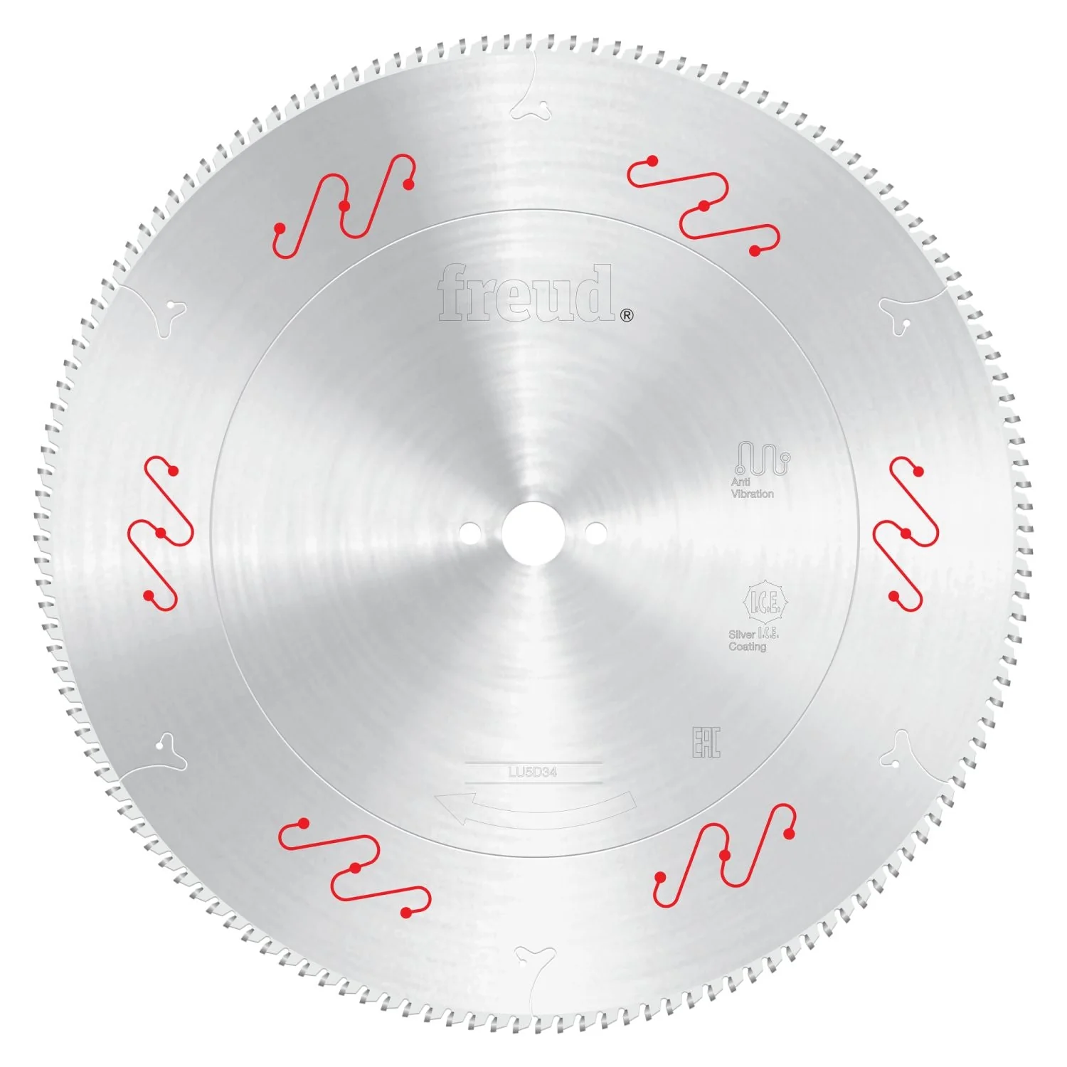 Freud LU5D34 500mm Medium Aluminum & Non-Ferrous Blade with or without Mechanical Clamping - Image 1